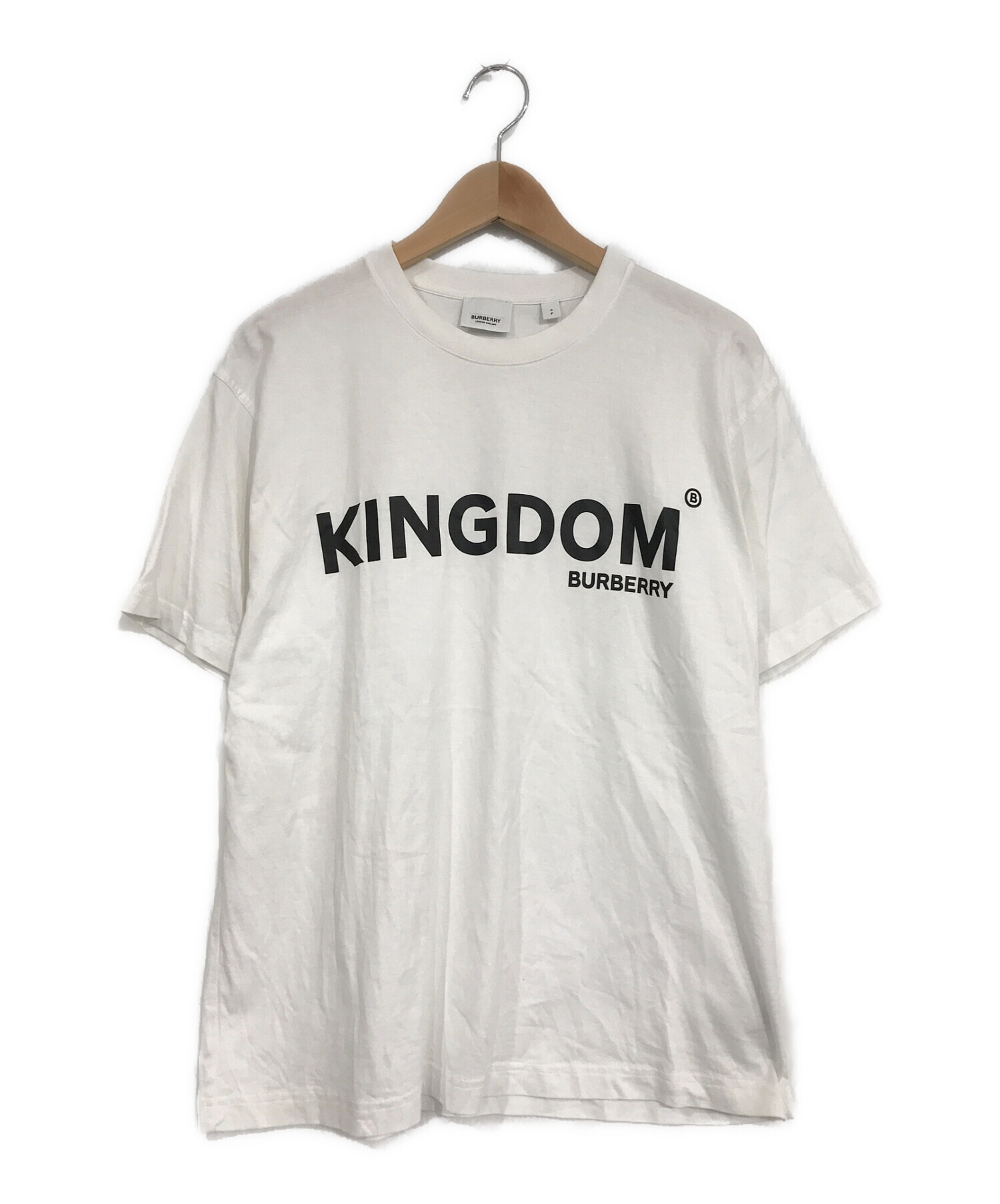 BURBERRY (バーバリー) KINGDOMプリントTシャツ ホワイト サイズ:SIZE　SP