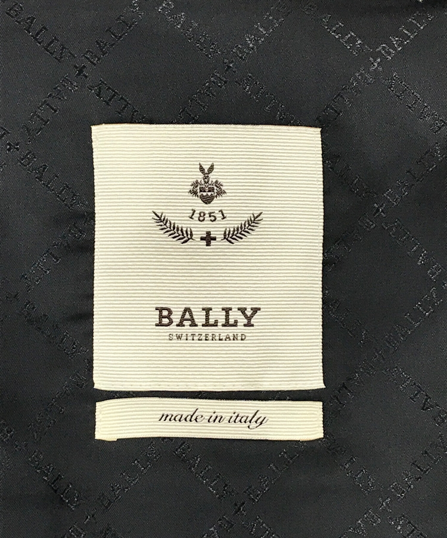 BALLY (バリー) レザージャケット ブラック サイズ:SIZE 38