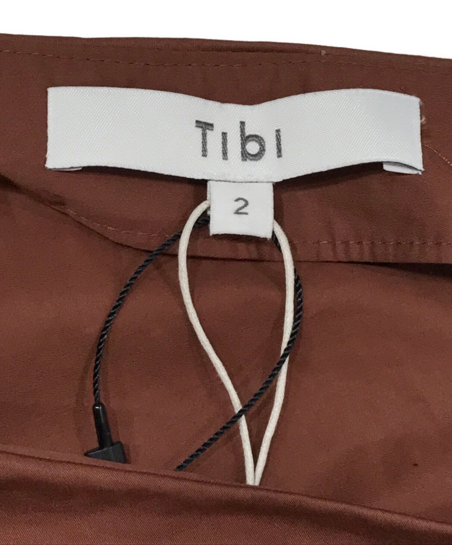 tibi (ティビ) ワンピース ブラウン サイズ:SIZE　2 未使用品