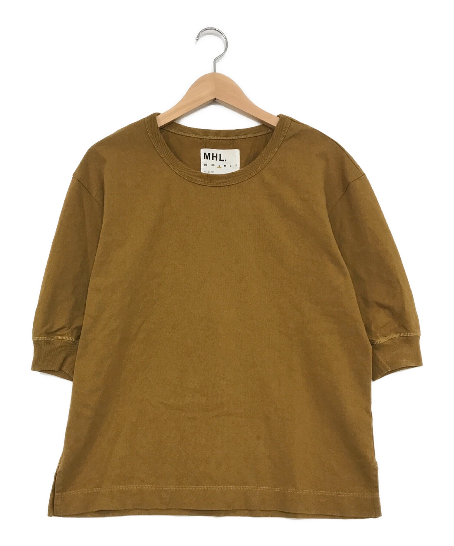 MHL (エムエイチエル) 半袖カットソー ベージュ サイズ:SIZE　S