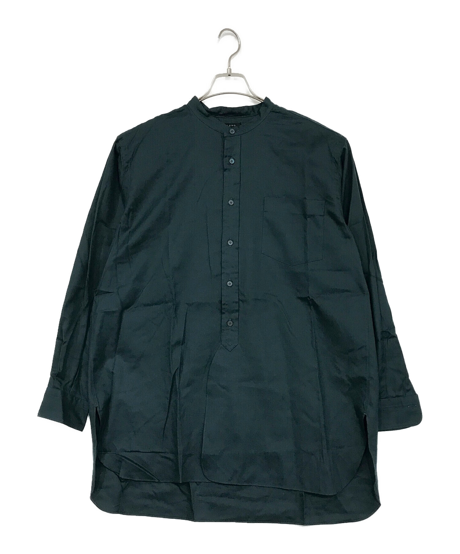 leno (リノ) バンドカラーシャツ グリーン サイズ:SIZE 1 未使用品