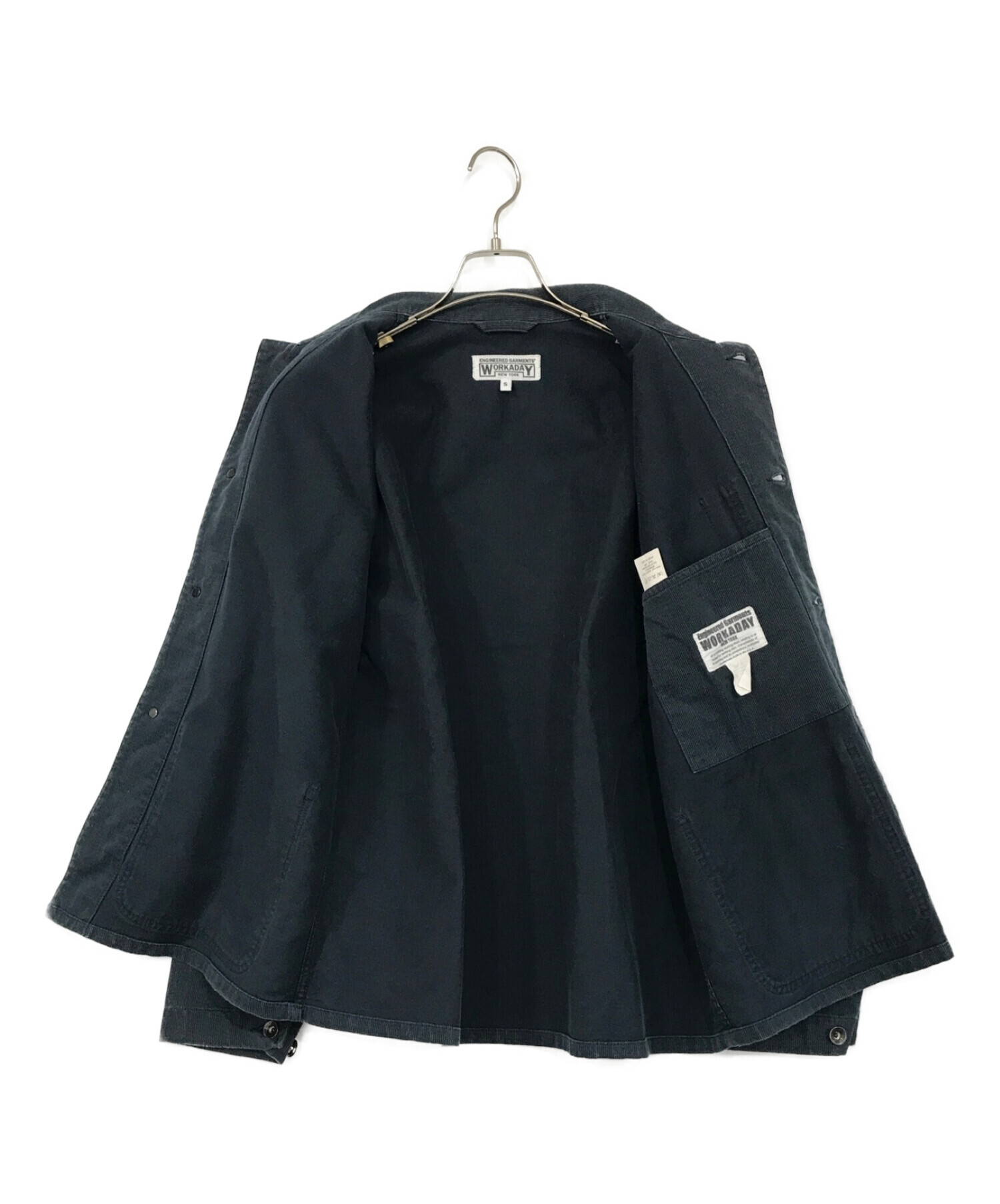 Engineered Garments WORKADAY (エンジニアドガーメンツ ワーカーデイ) カバーオール ネイビー サイズ:SIZE S