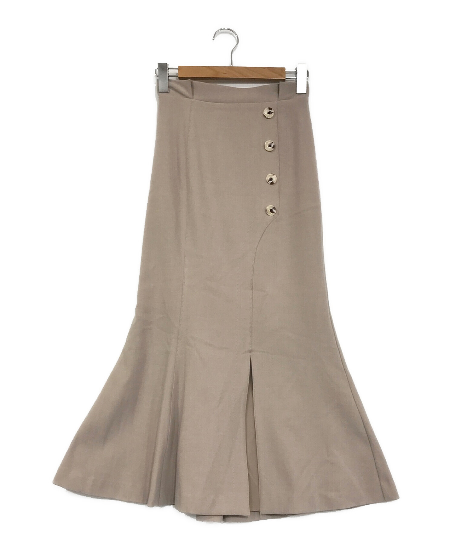 【新品】herlipto Paneled Satin Midi Skirt