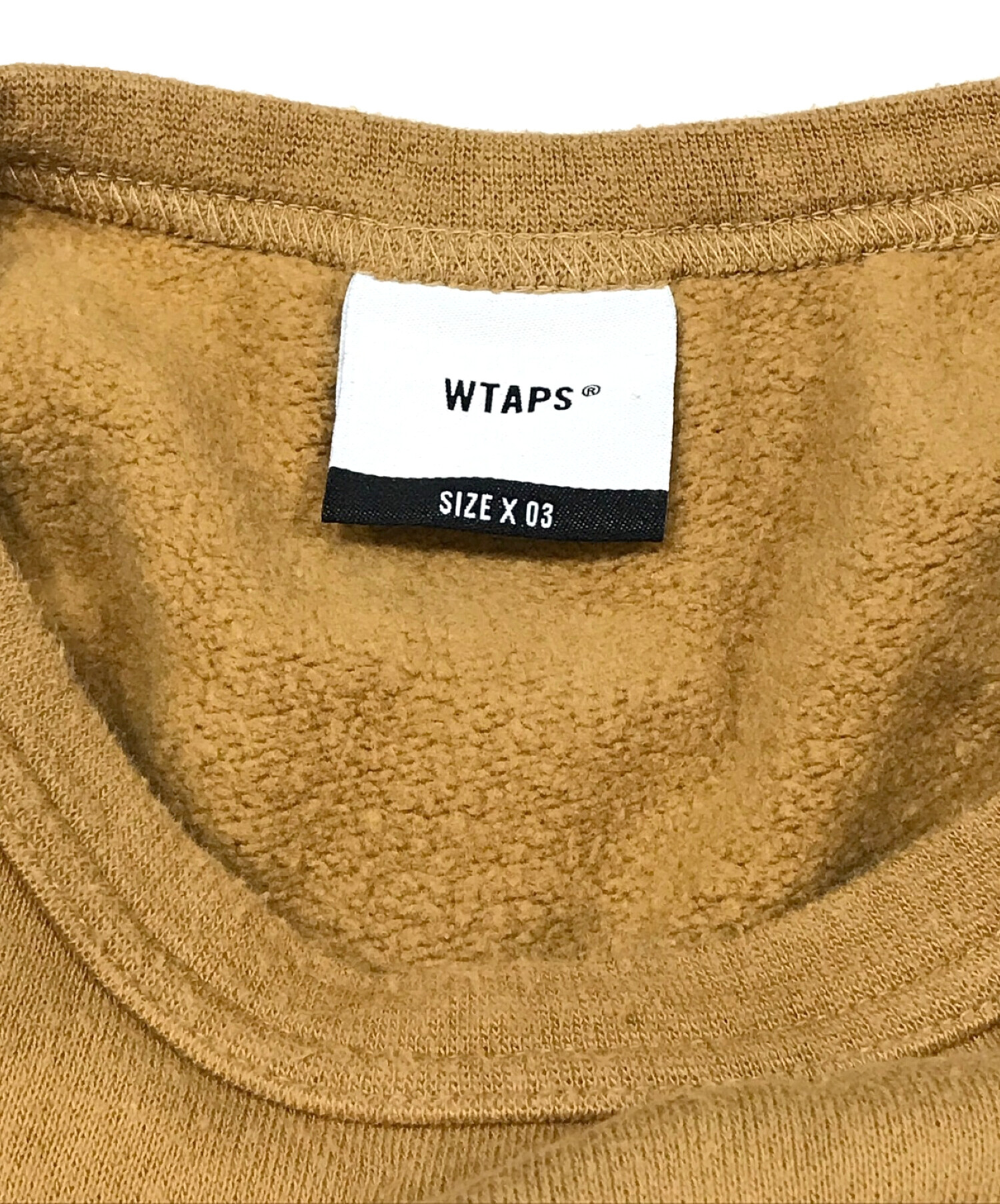 中古・古着通販】WTAPS (ダブルタップス) スクリーンロゴクルーネック