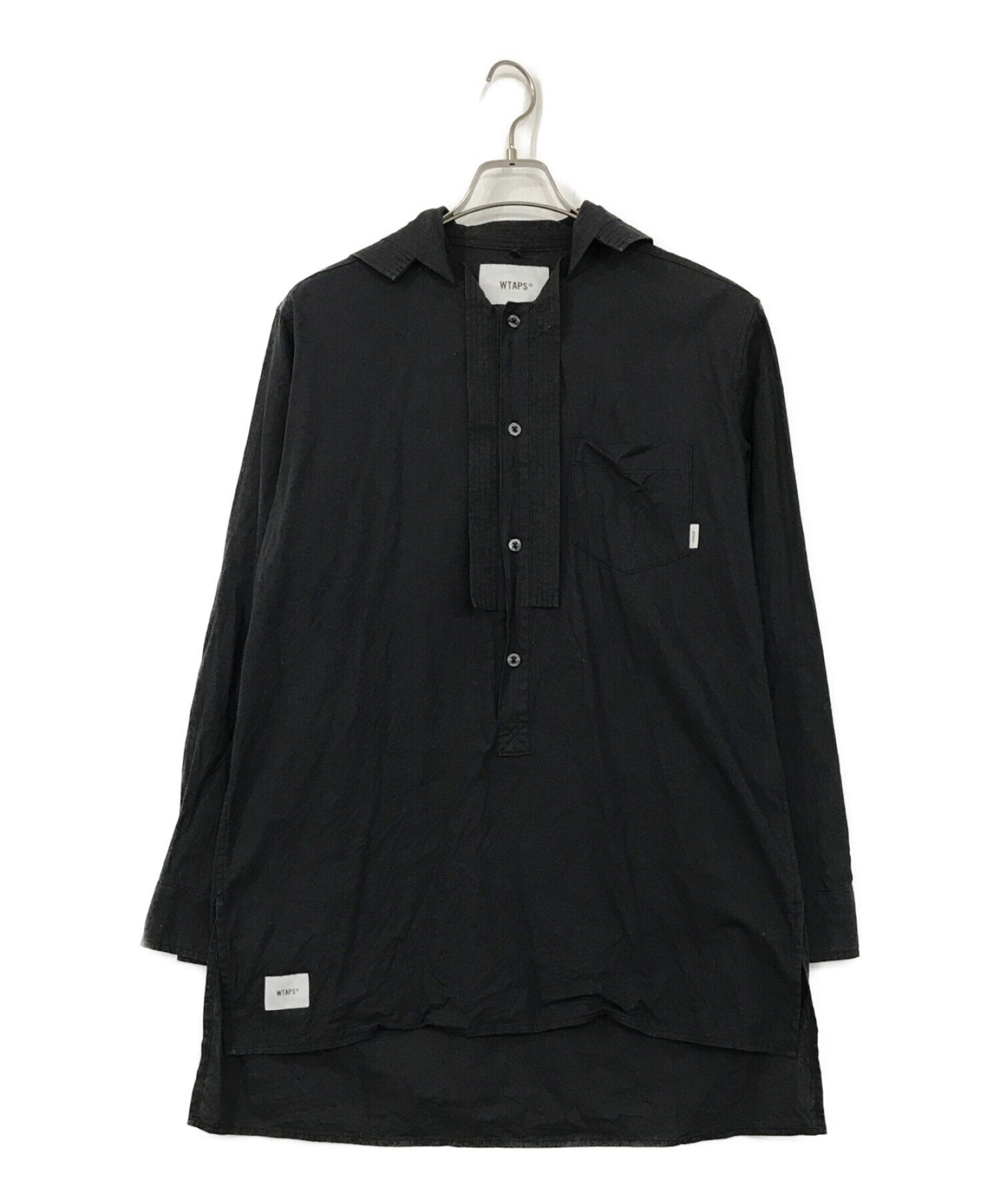 WTAPS (ダブルタップス) SPEZ SHIRT DUNGAREE ブラック サイズ:SIZE 1