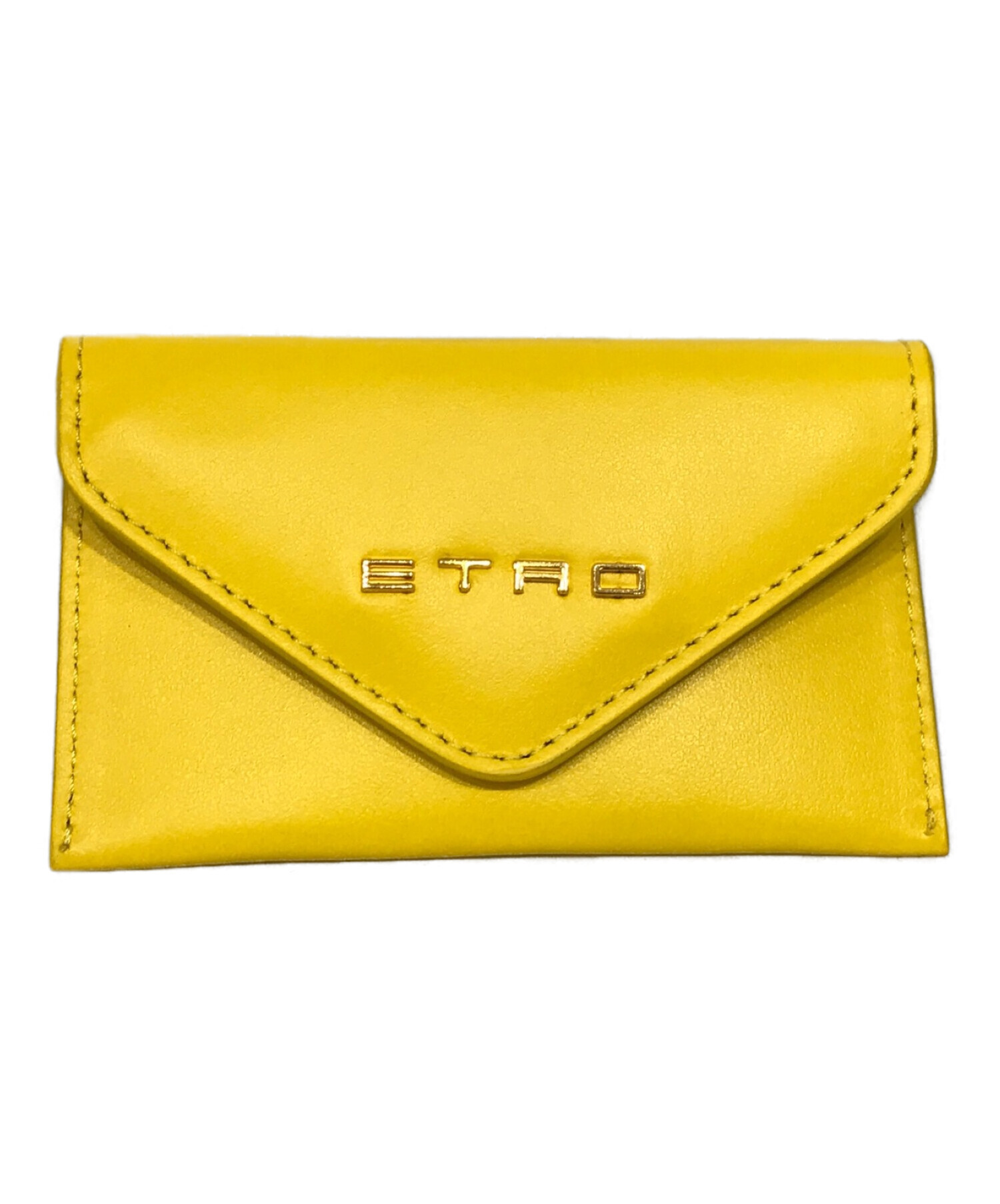 中古・古着通販】ETRO (エトロ) カードケース イエロー