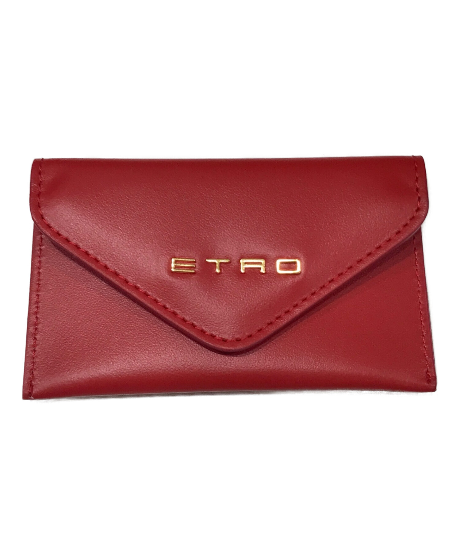 ETRO (エトロ) カードケース レッド