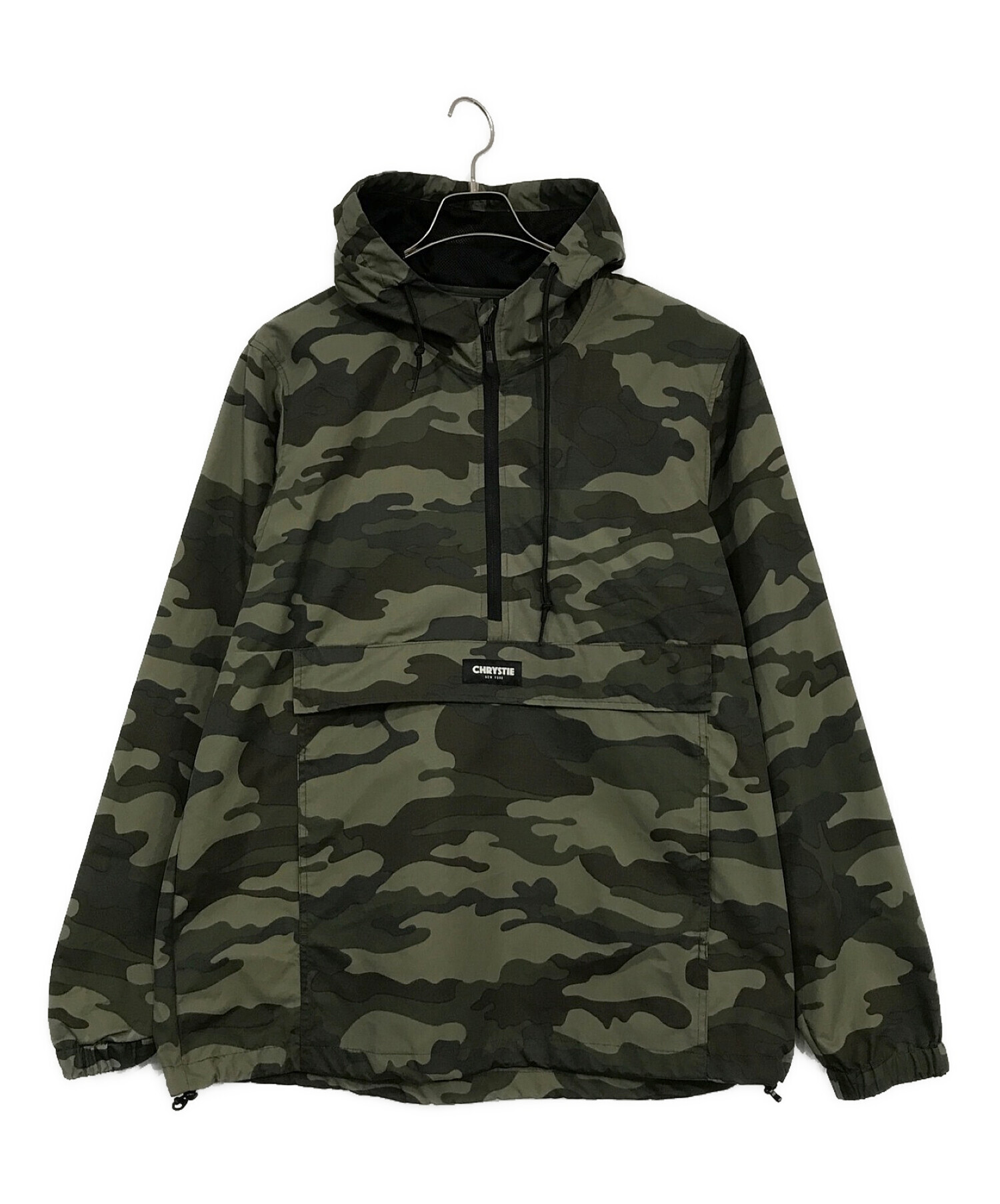 chrystie new york (クリスティニューヨーク) アノラックパーカー カーキ サイズ:SIZE L