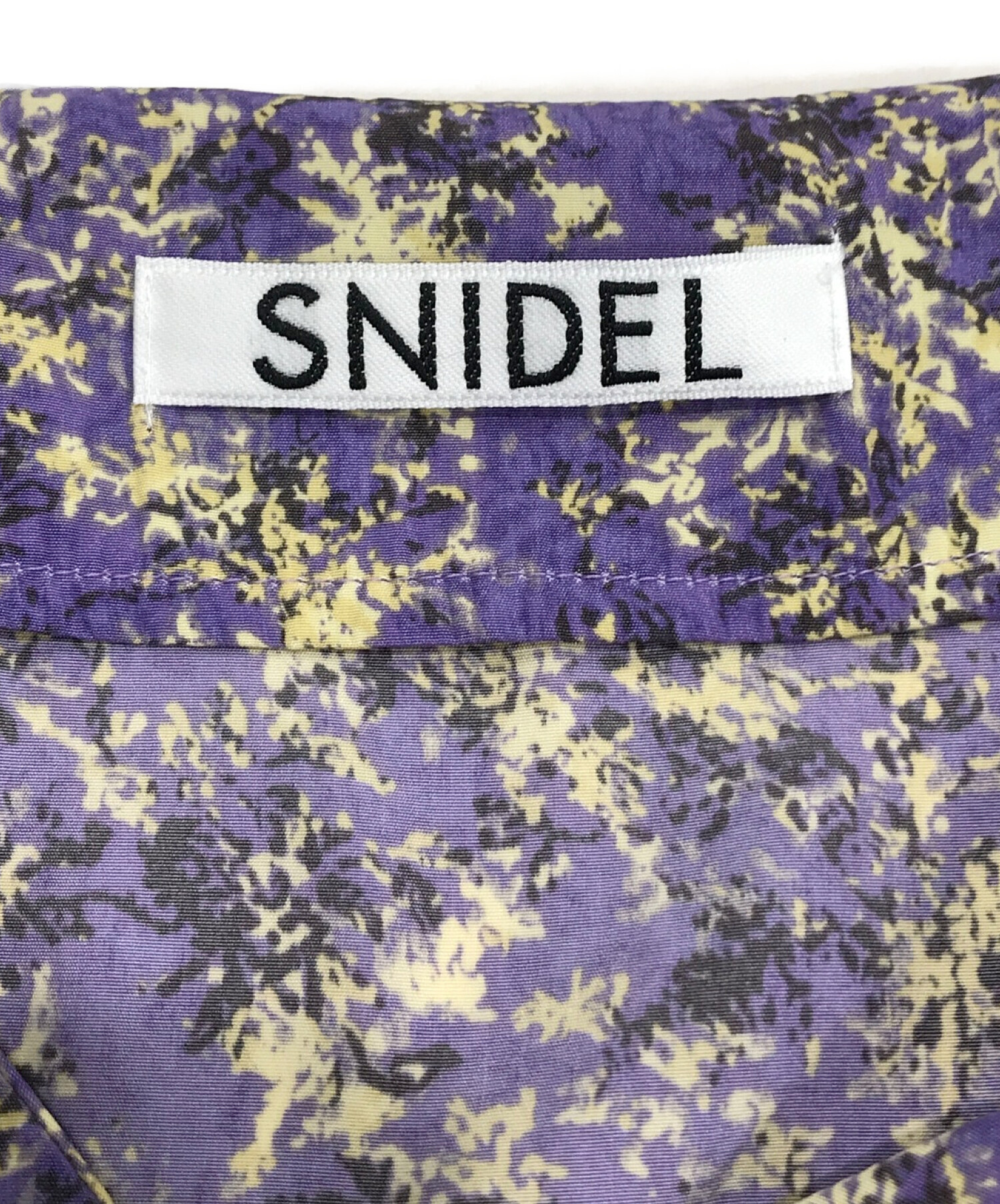 Snidel (スナイデル) ワンピース パープル サイズ:SIZE 0