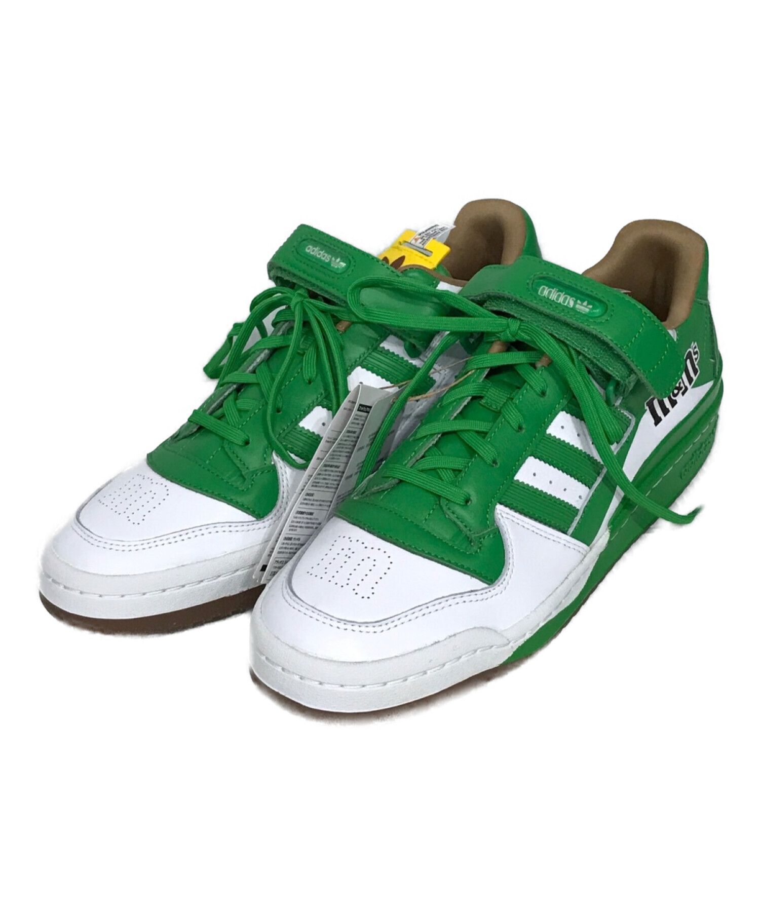 adidas×m&m’s (アディダス×エムアンドエムズ) Forum Low Green ホワイト×グリーン サイズ:SIZE　US　10.5  未使用品