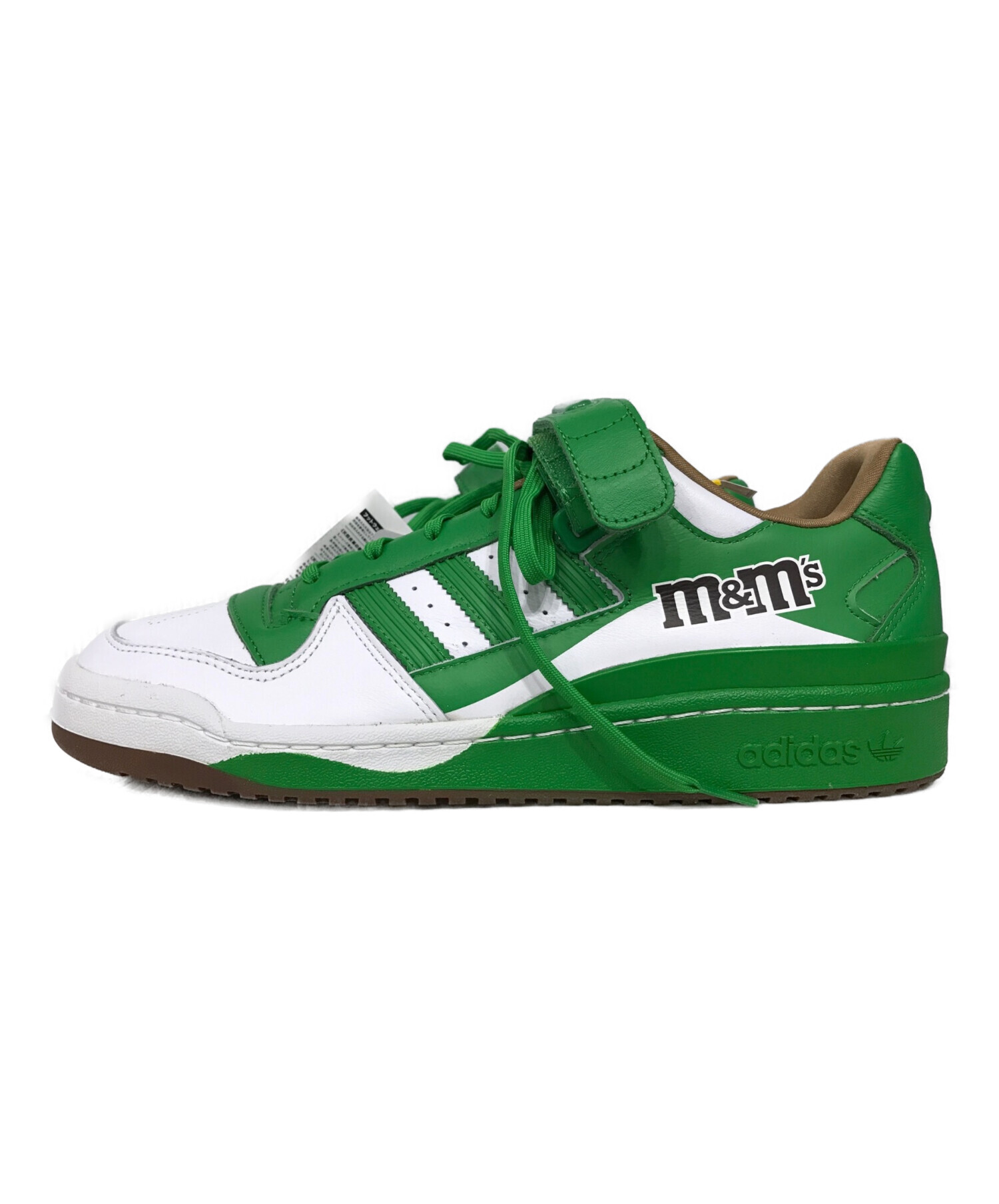 adidas×m&m’s (アディダス×エムアンドエムズ) Forum Low Green ホワイト×グリーン サイズ:SIZE　US　10.5  未使用品