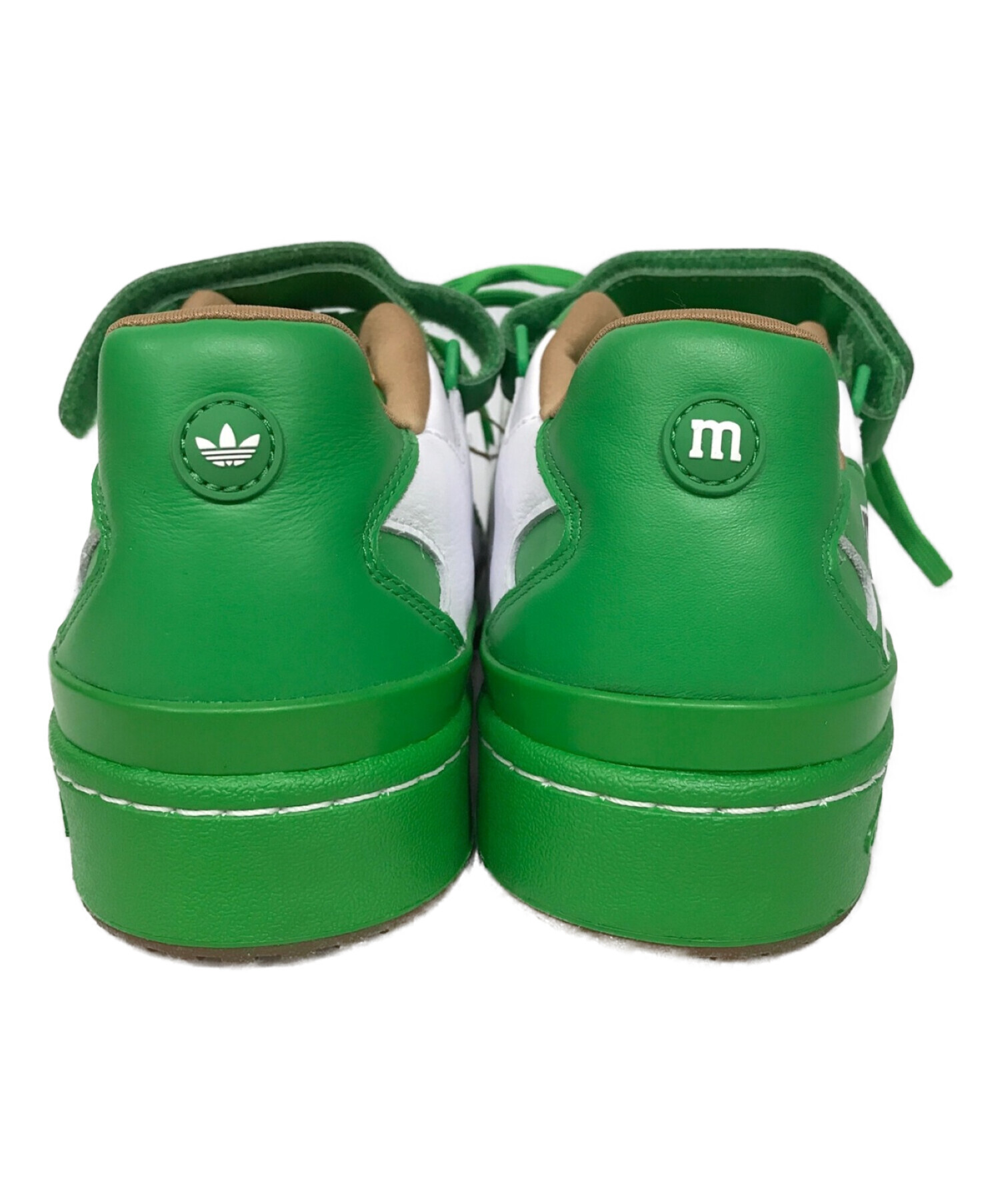 adidas×m&m’s (アディダス×エムアンドエムズ) Forum Low Green ホワイト×グリーン サイズ:SIZE　US　10.5  未使用品