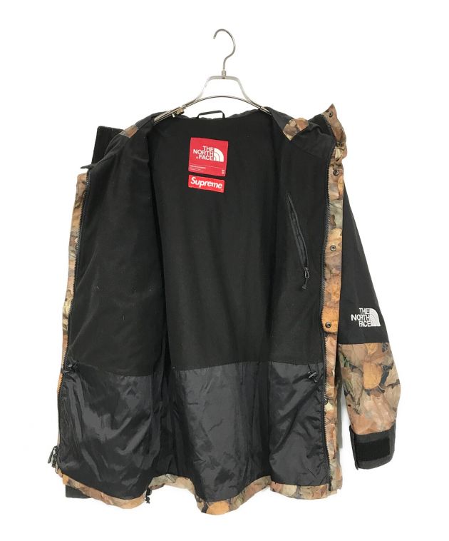 中古・古着通販】SUPREME×THE NORTH FACE (シュプリーム × ザノースフェイス) 枯葉 MOUNTAIN LIGHT JACKET/ マウンテンライトジャケット ベージュ×ブラック サイズ:SIZE M｜ブランド・古着通販 トレファク公式【TREFAC FASHION】スマホサイト