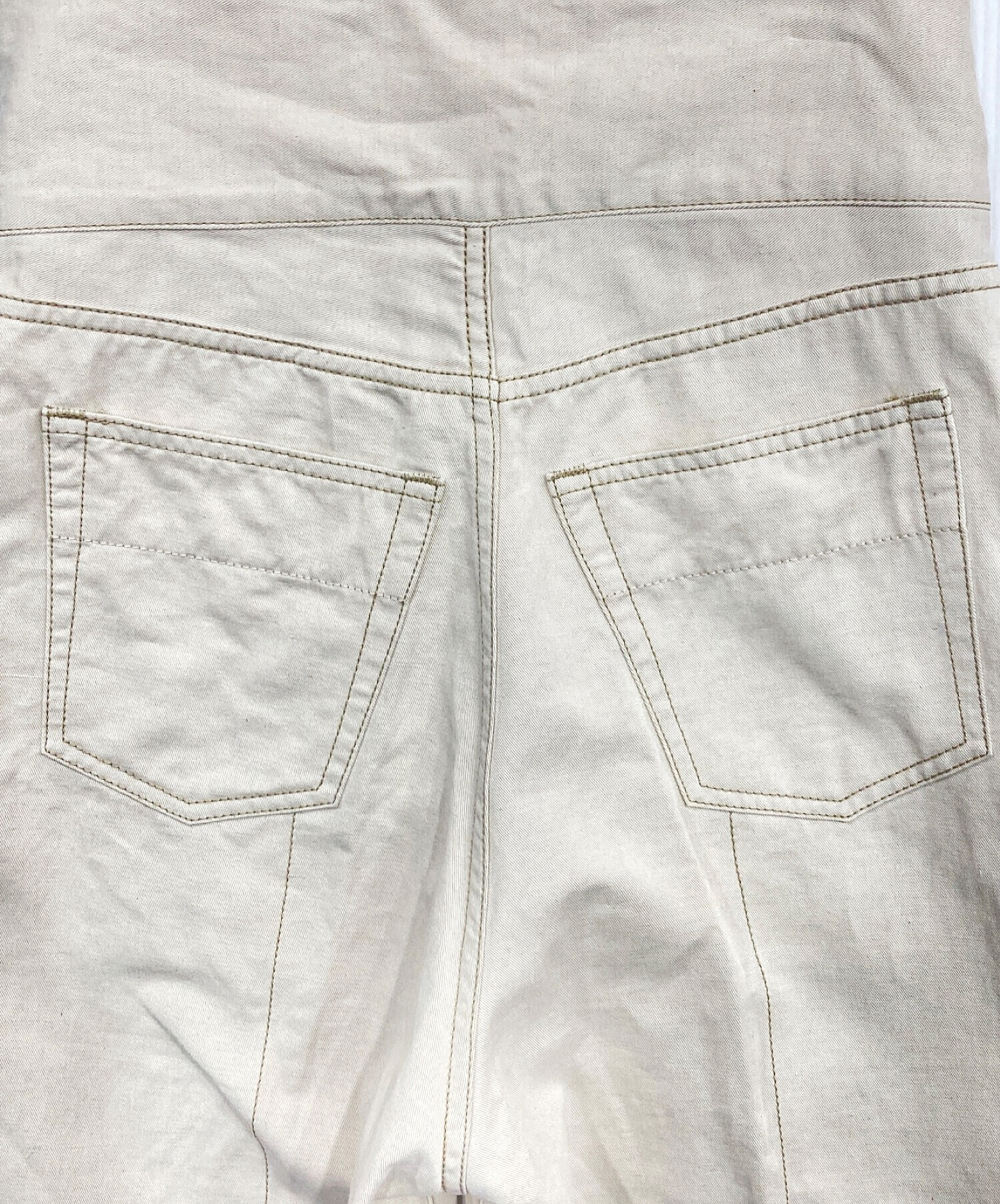 MACPHEE (マカフィー) コットンリネンチノ 2-wayコンビネゾン ベージュ サイズ:SIZE　34