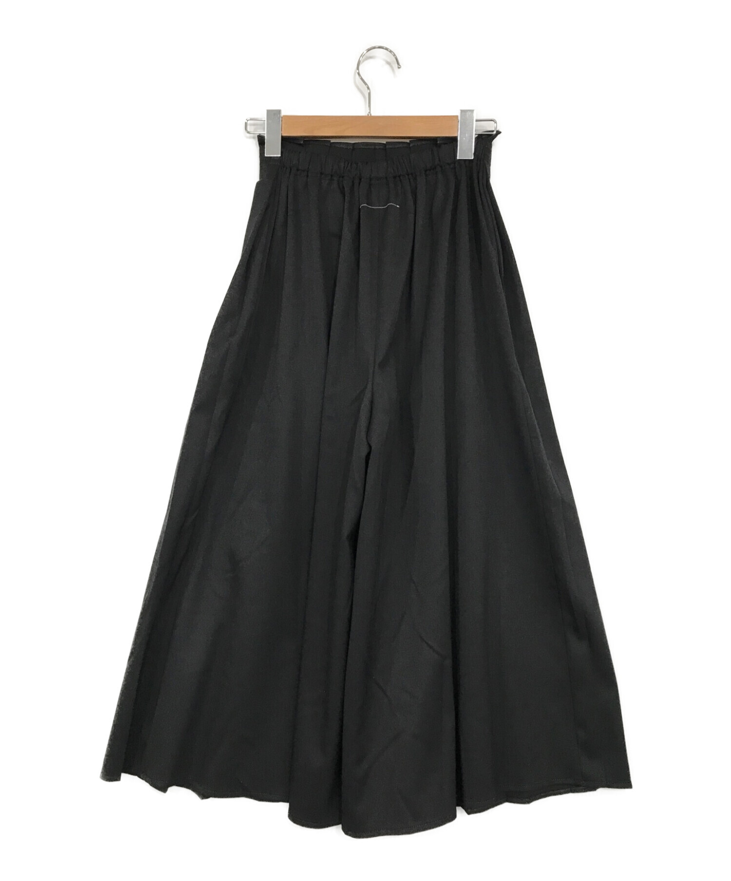 MM6 Maison Margiela (エムエムシックス メゾンマルジェラ) プリーツスカートパンツ ブラック サイズ:SIZE 36