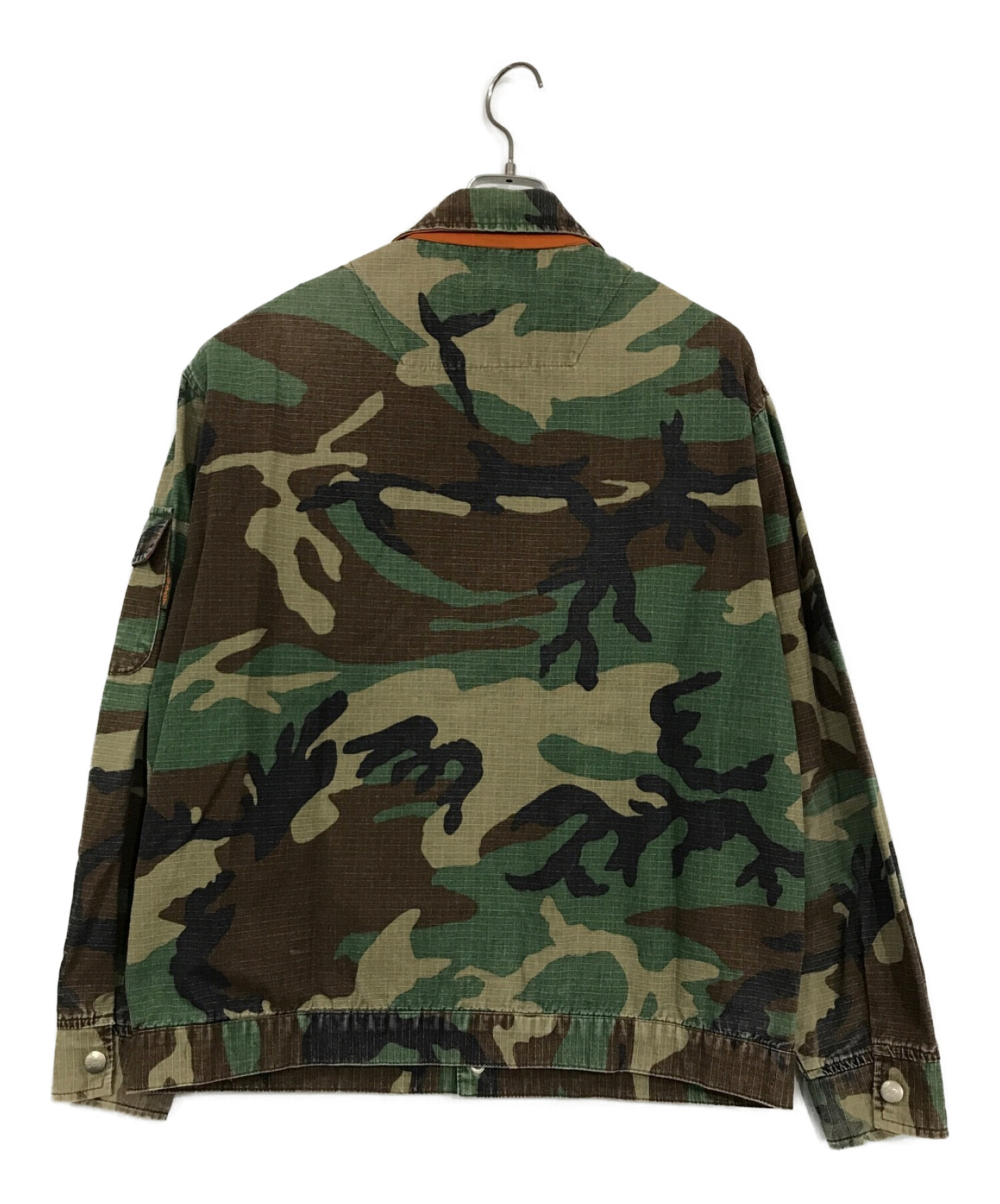 stussy OUTDOOR (ステューシーアウトドア) 90sカモフラジャケット カーキ サイズ:SIZE L