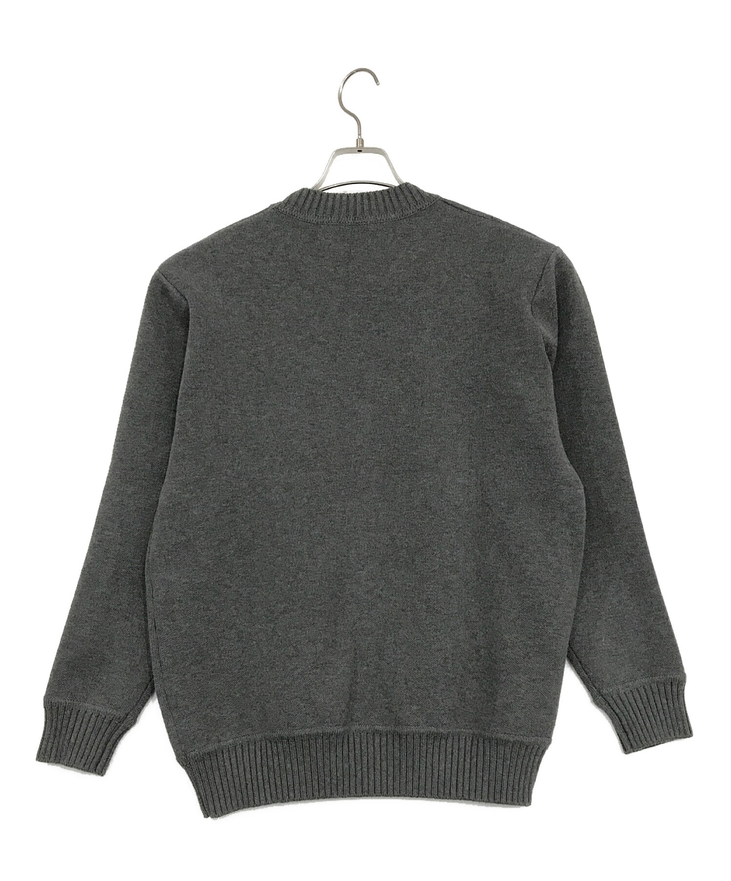 THREE DOTS (スリードッツ) クルーネックニット グレー サイズ:SIZE　M