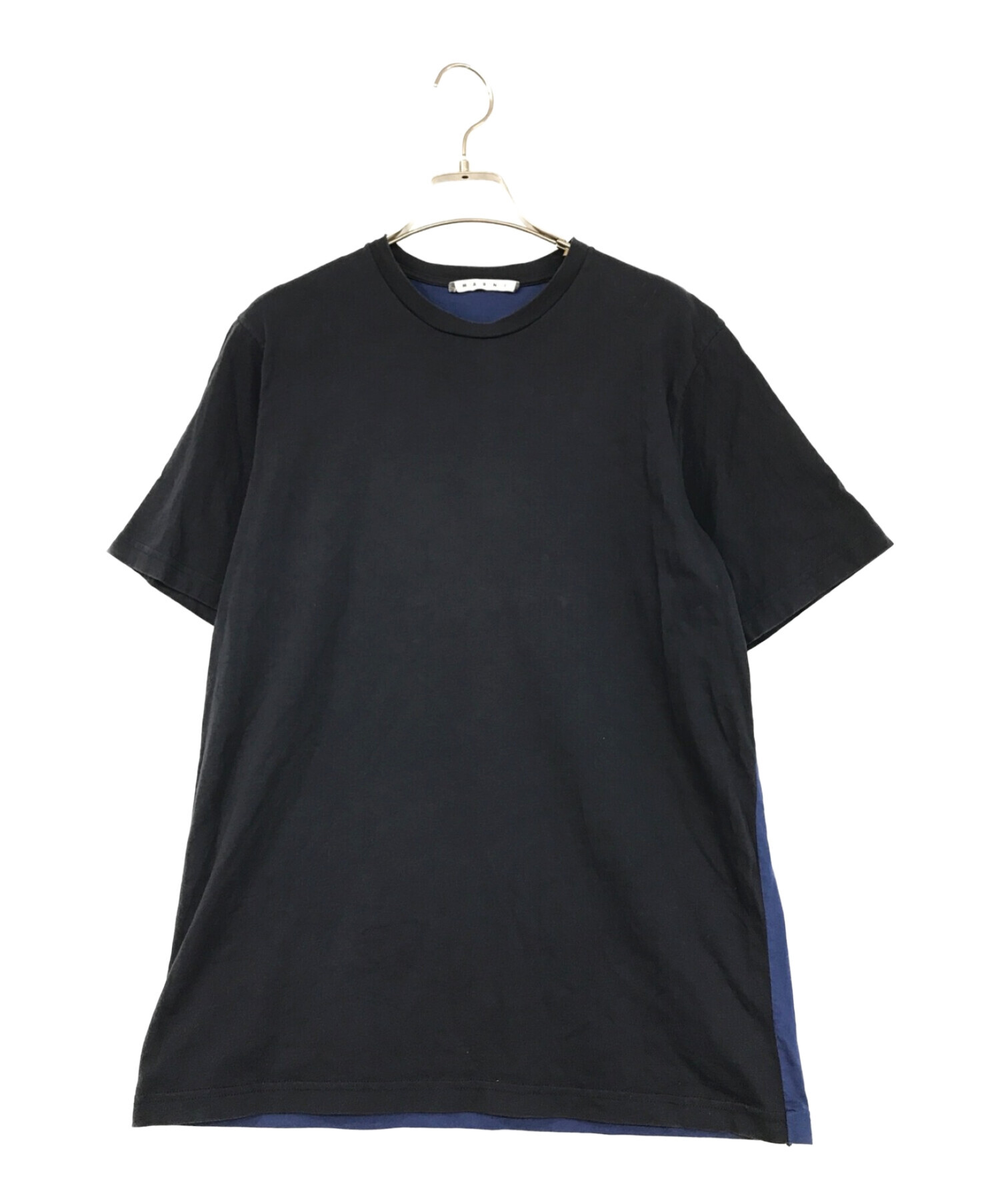 MARNI (マルニ) バイカラーＴシャツ ブルー サイズ:SIZE 48