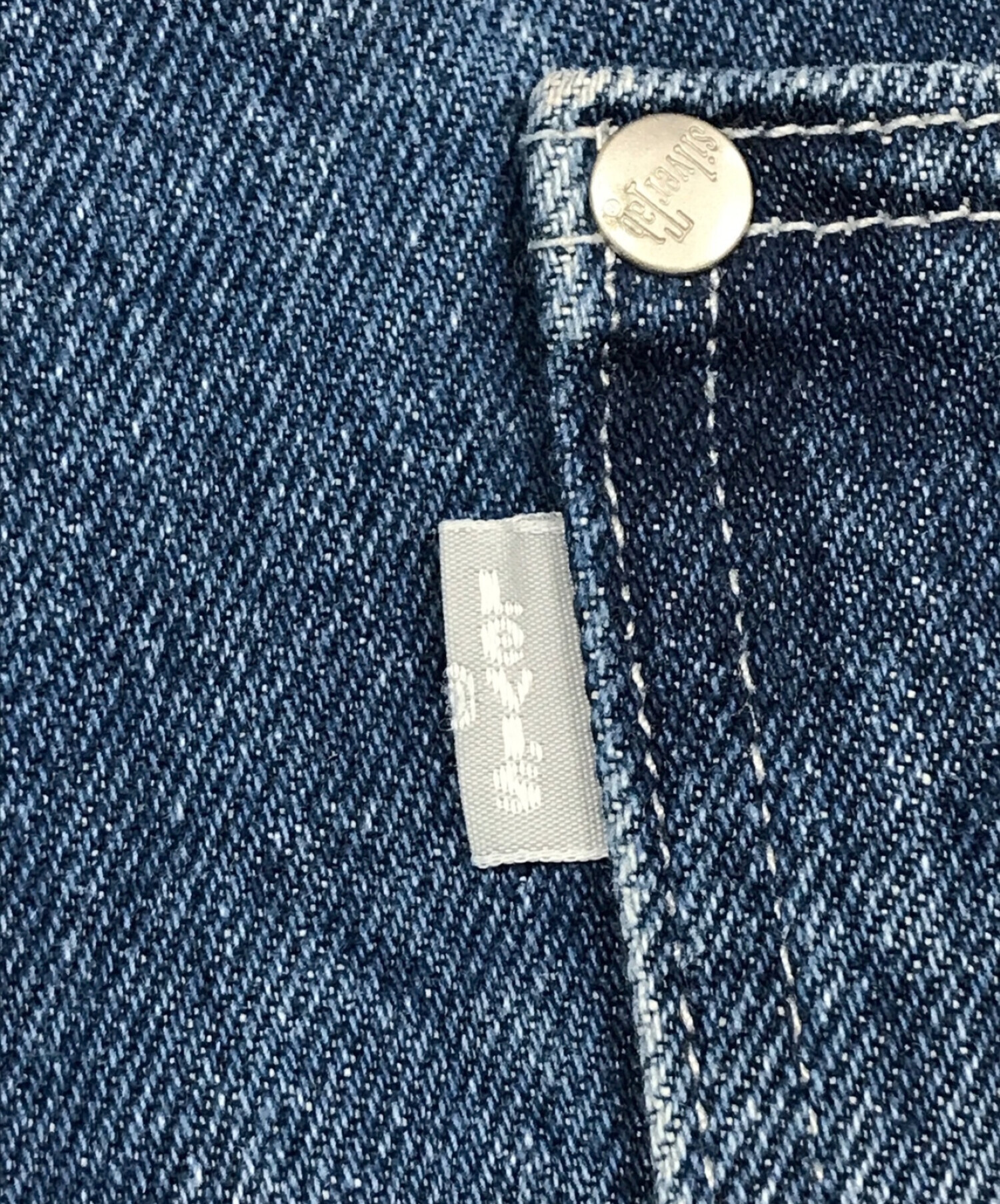 Levi's SILVER TAB (リーバイス シルバータブ) カーペンターバギーデニムハーフパンツ インディゴ サイズ:SIZE 96cm  (W38)