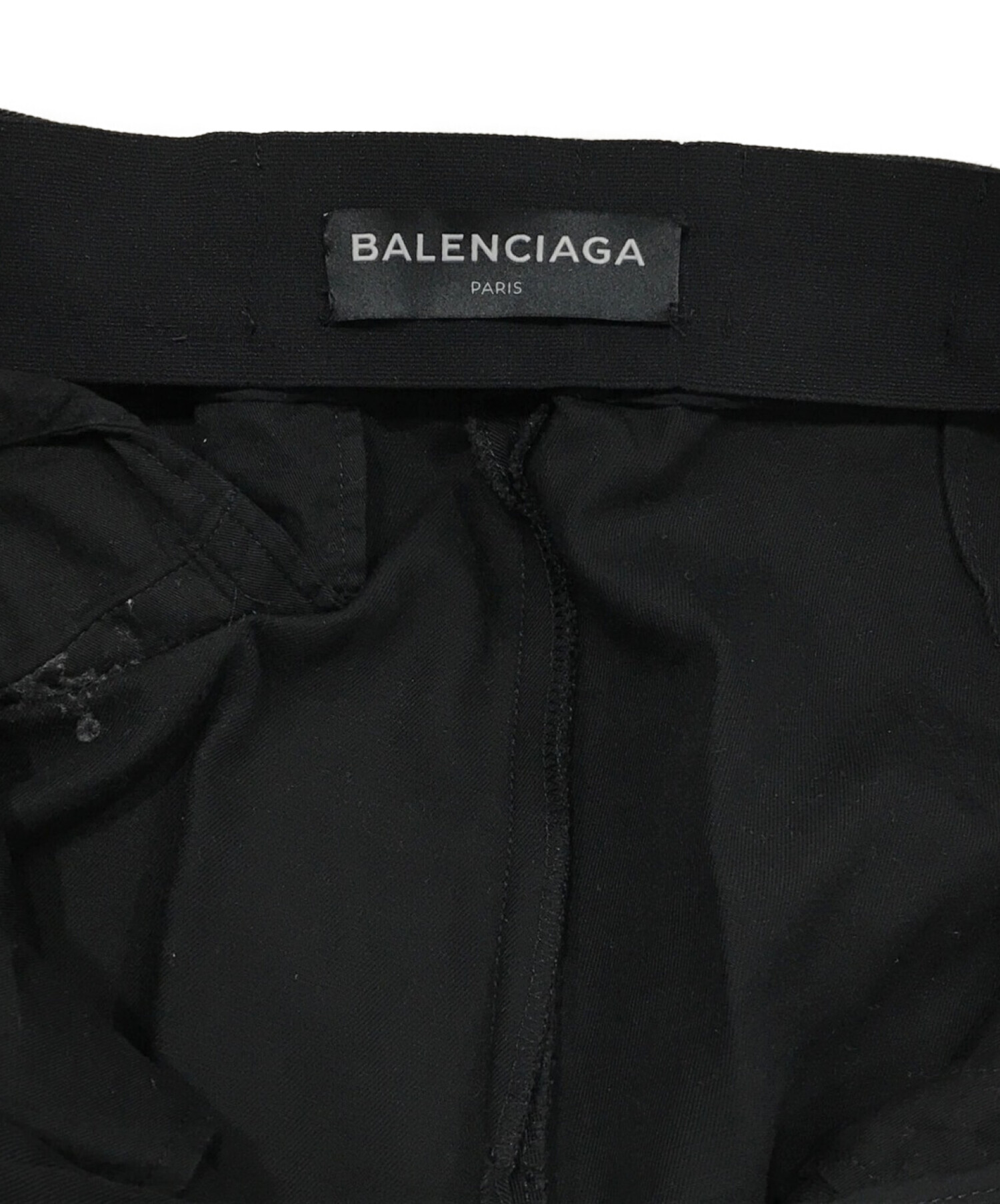 中古・古着通販】BALENCIAGA (バレンシアガ) ワイドパンツ ブラック