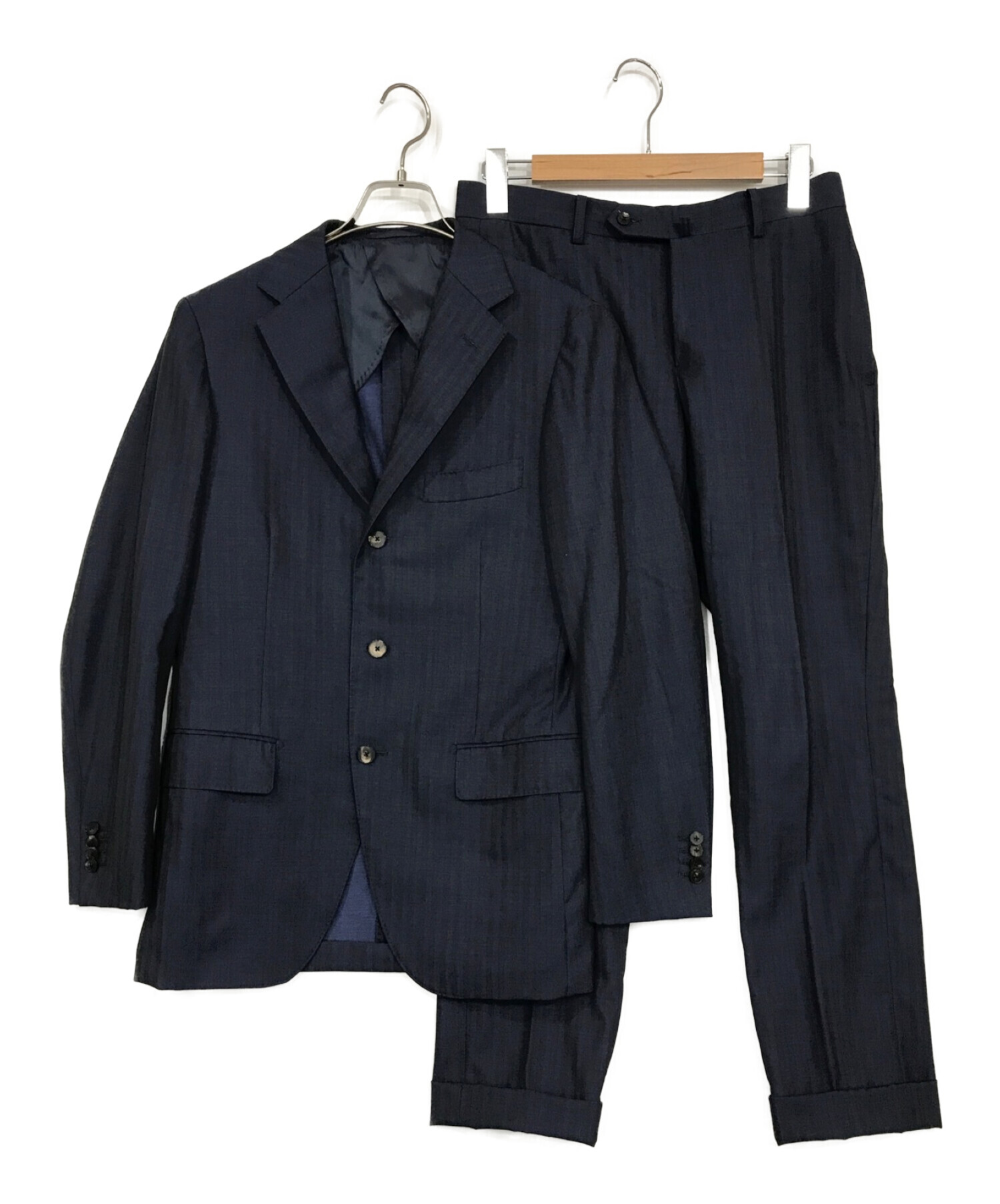 SUIT COMPANY スーツ セットアップ Mサイズ ネイビー - スーツ