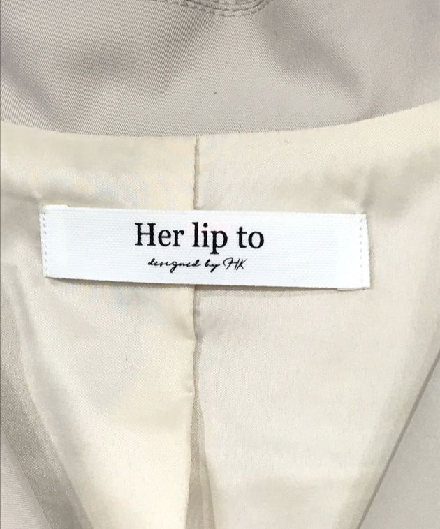 中古・古着通販】HER LIP TO (ハーリップトゥ) Always A Lady Dress