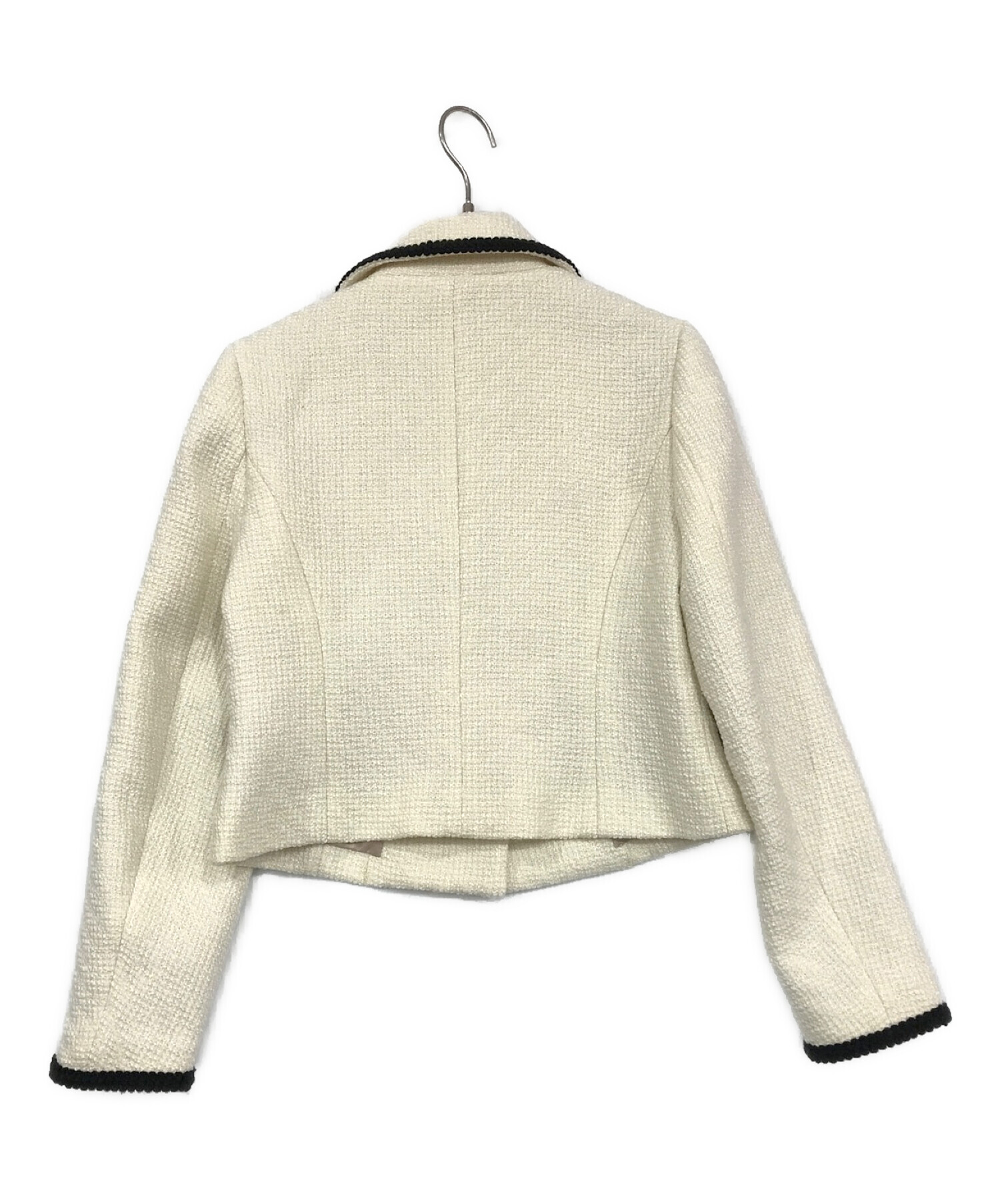 Herlipto Wool-Blend Cropped Tweed Blazer | nate-hospital.com