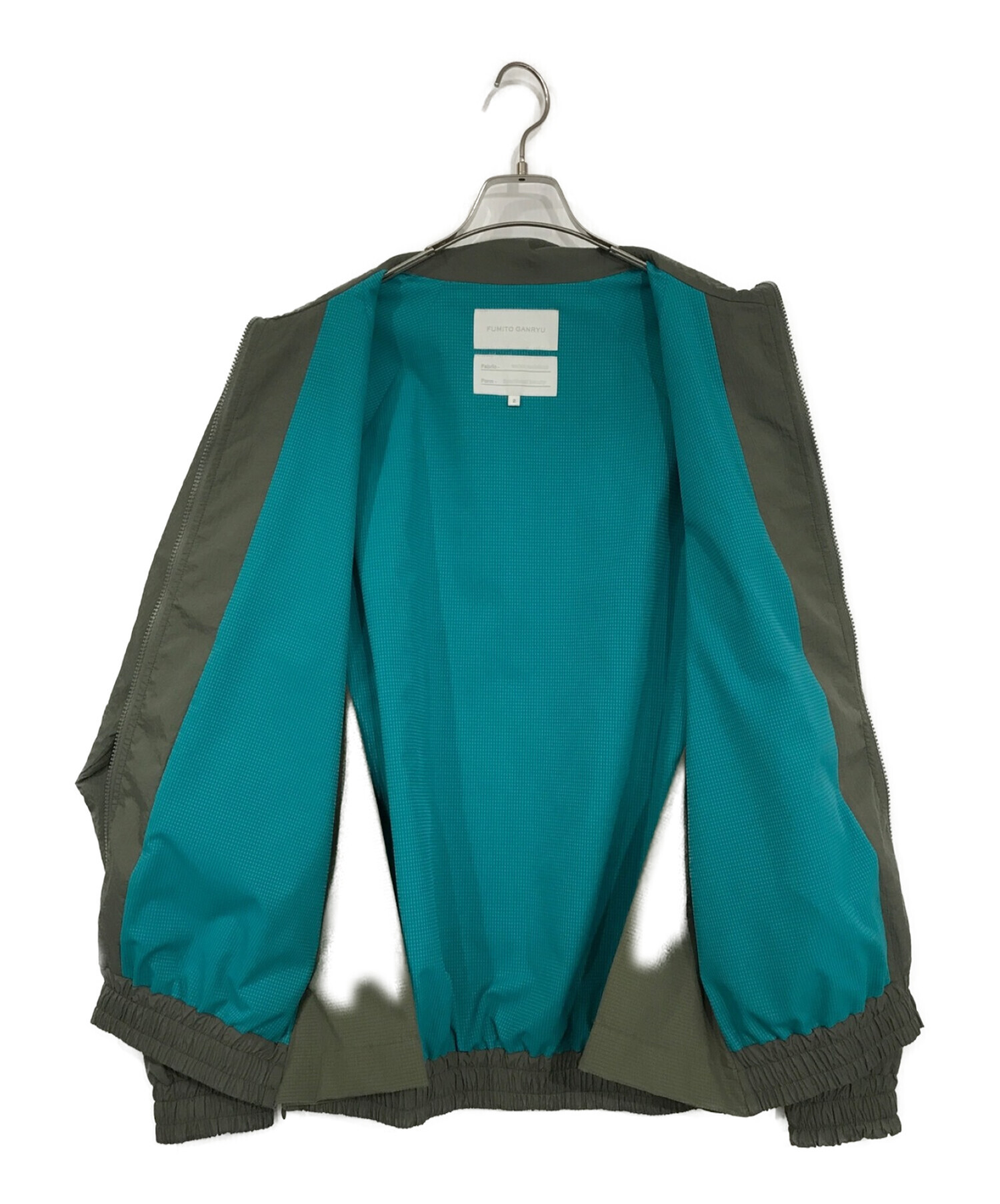 FUMITO GANRYU (フミトガンリュウ) ventilation windbreaker カーキ サイズ:SIZE　2