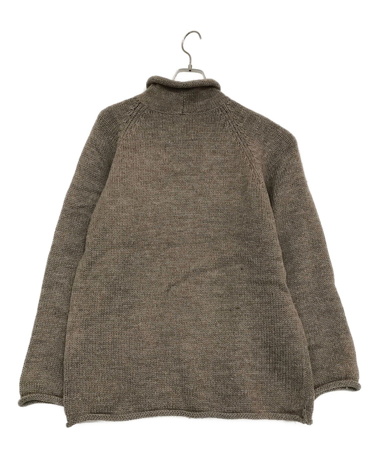 中古・古着通販】J.CREW (ジェイクルー) ニット ブラウン サイズ:SIZE