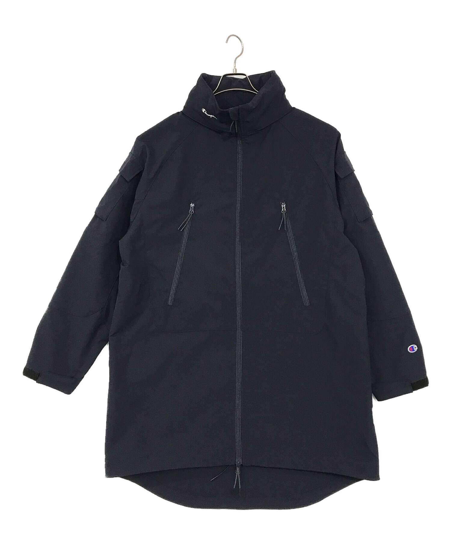 Champion (チャンピオン) 【BLACK EDITION】 ハーフコート ネイビー サイズ:SIZE L