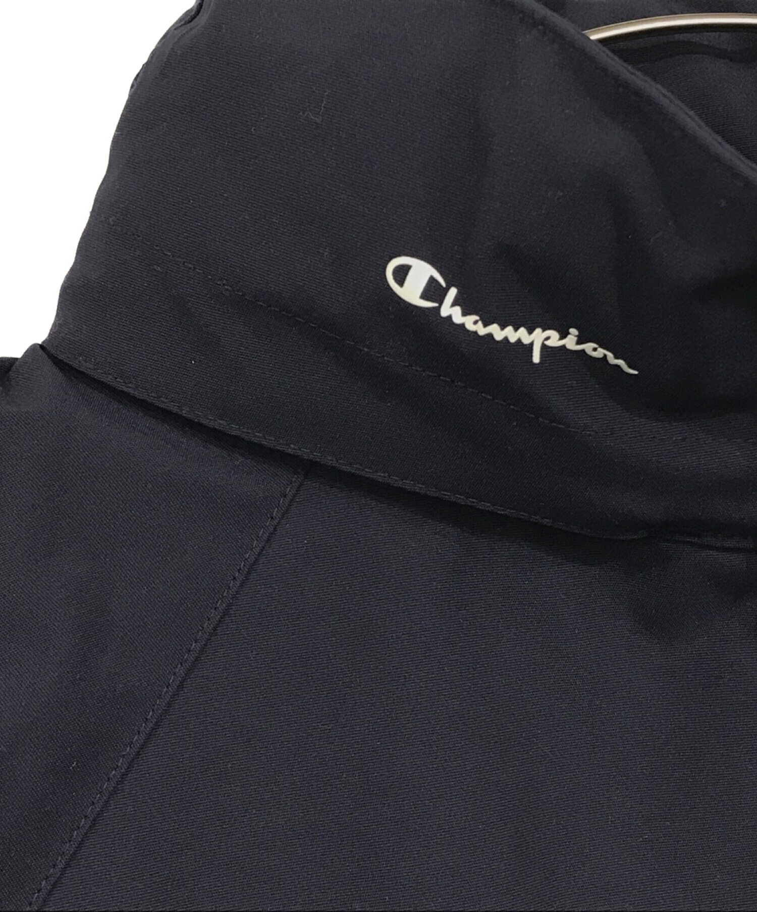 Champion (チャンピオン) 【BLACK EDITION】 ハーフコート ネイビー サイズ:SIZE L