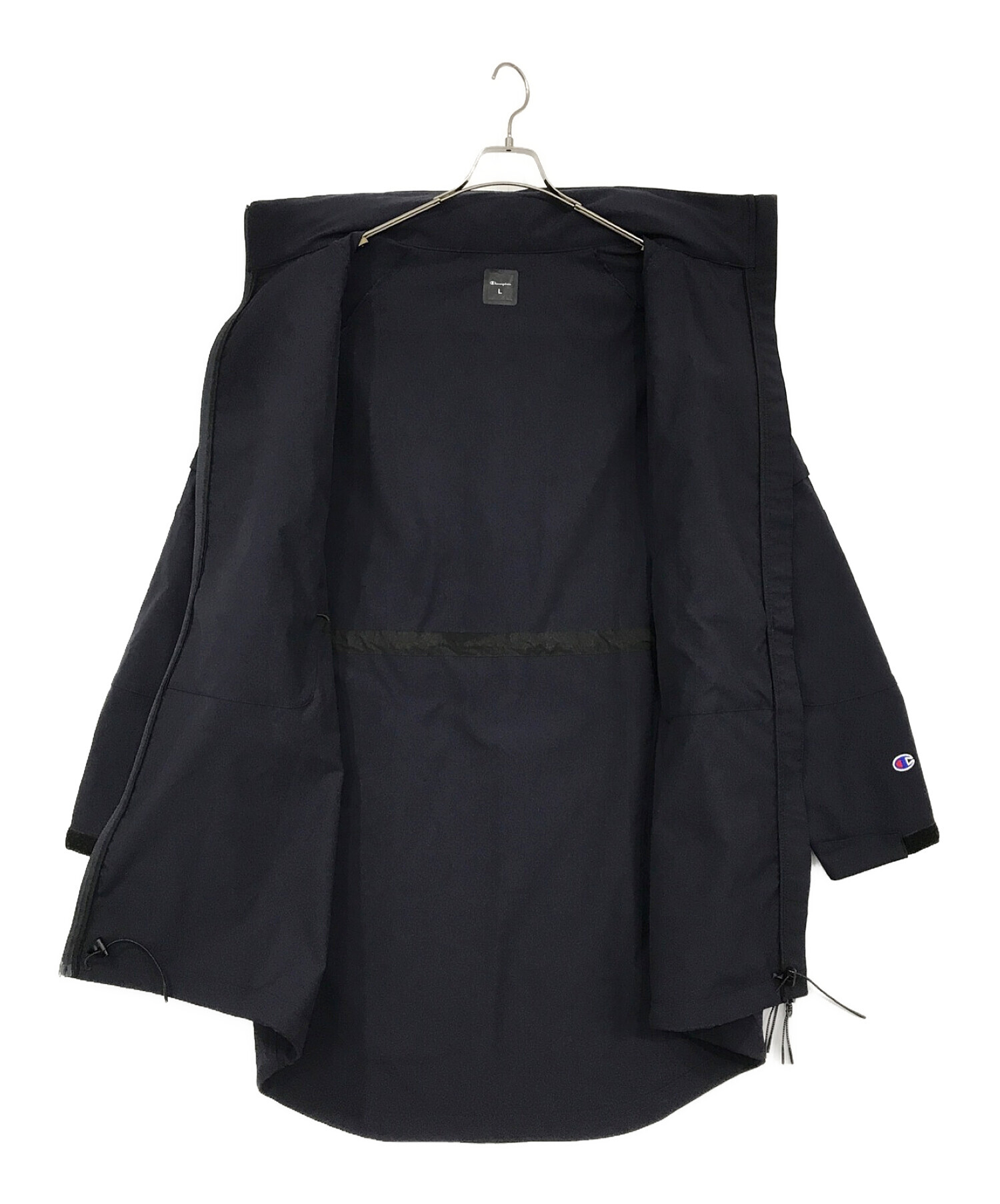 Champion (チャンピオン) 【BLACK EDITION】 ハーフコート ネイビー サイズ:SIZE L