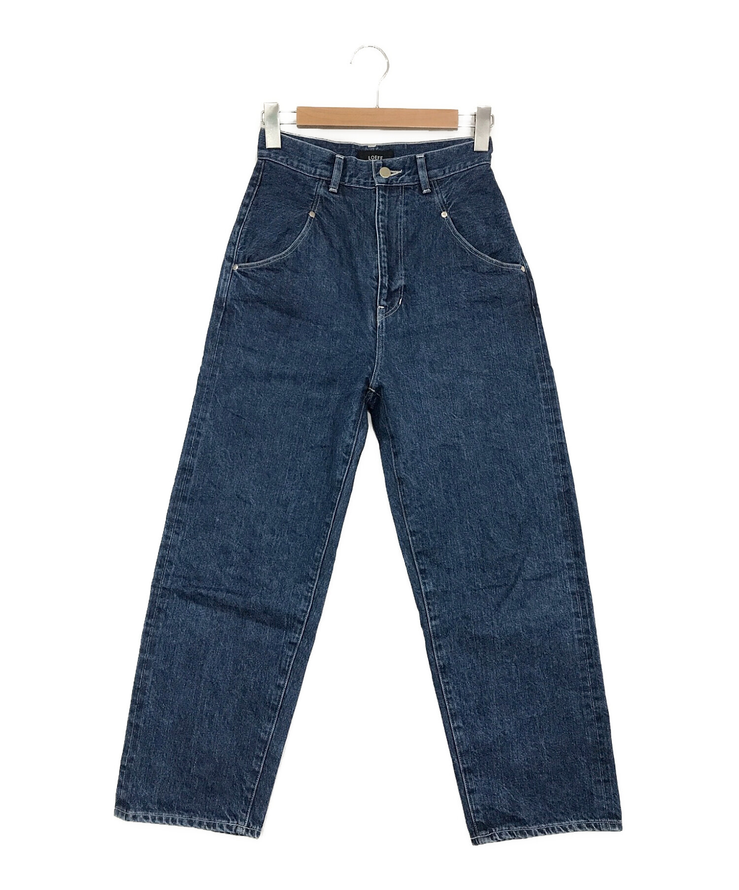 LOEFF (ロエフ) 13oz ヤード デニムパンツ インディゴ サイズ:SIZE 0