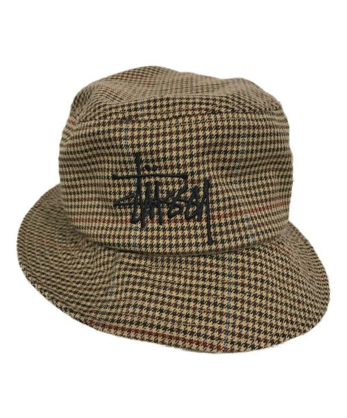 【中古・古着通販】stussy (ステューシー) バケットハット ベージュ