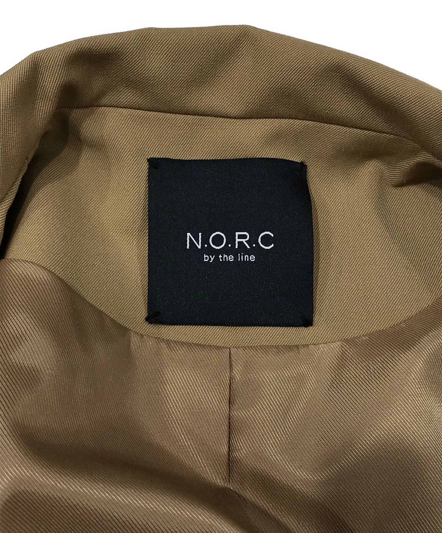 中古・古着通販】N.O.R.C (ノーク) チェスターコート ベージュ サイズ