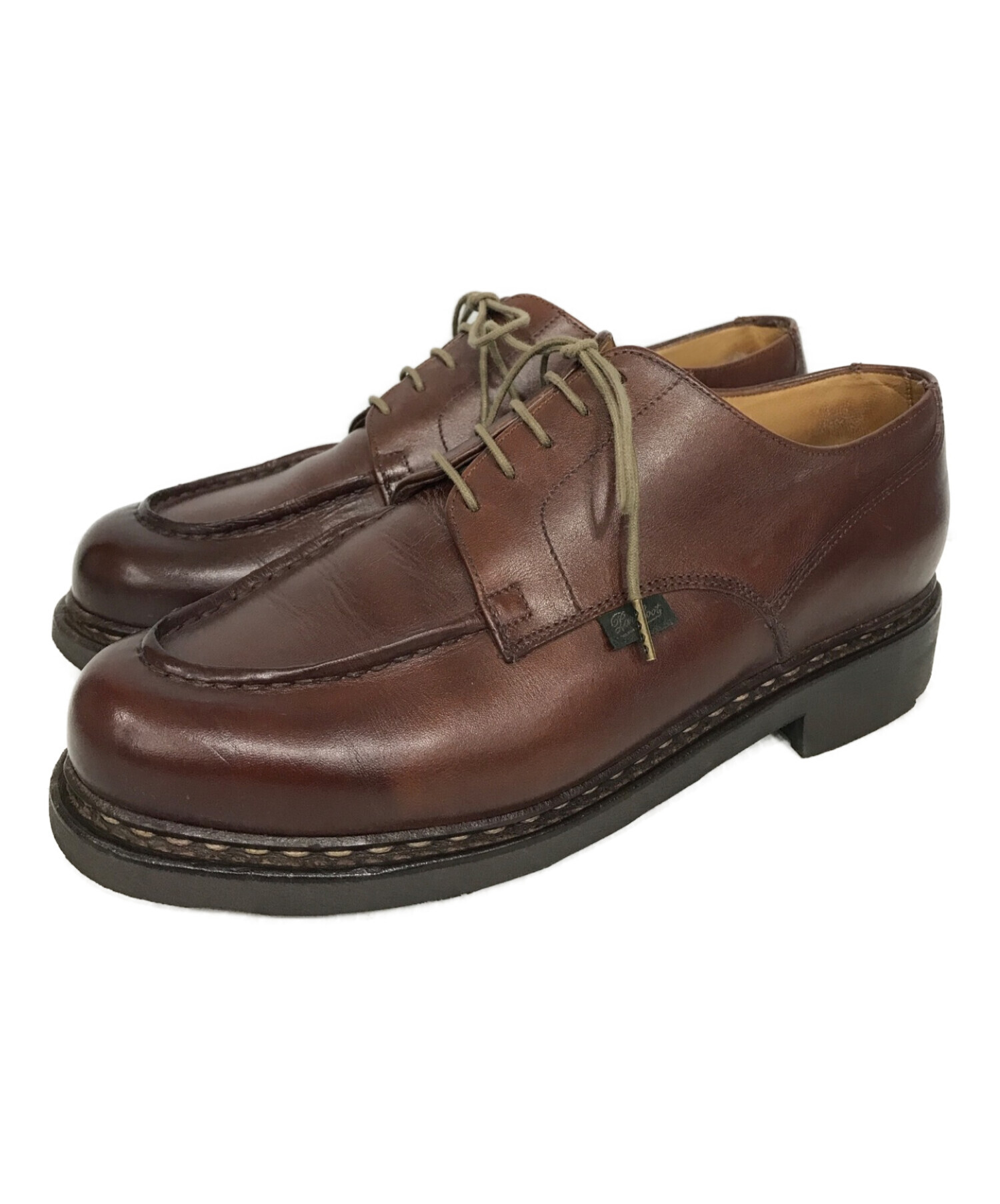 中古・古着通販】PARABOOT (パラブーツ) Uチップシューズ ブラウン