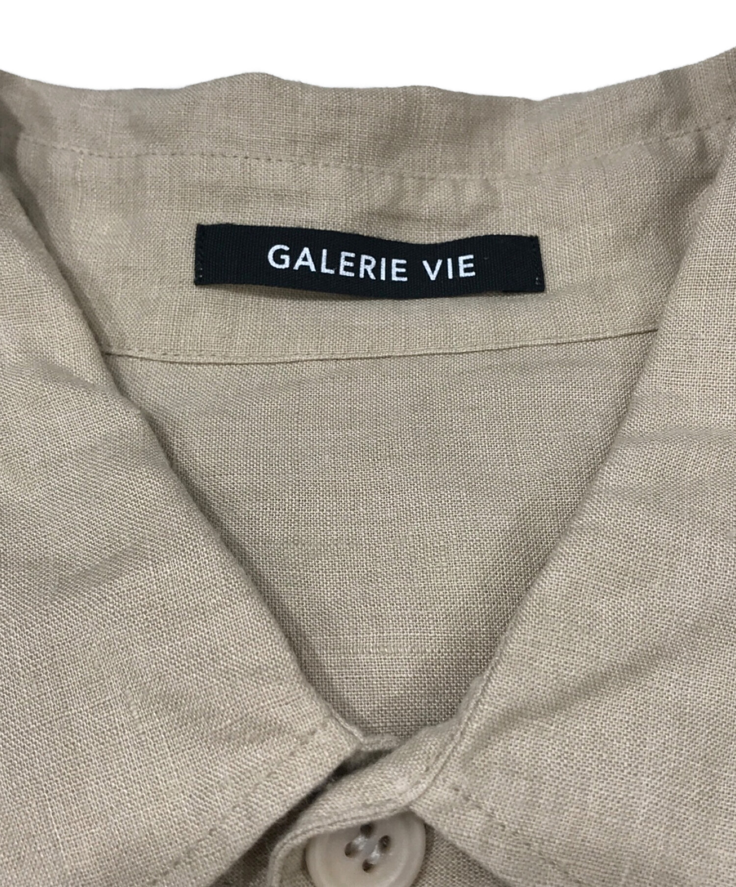 中古・古着通販】GALERIE VIE (ギャルリーヴィー) リネンポプリン