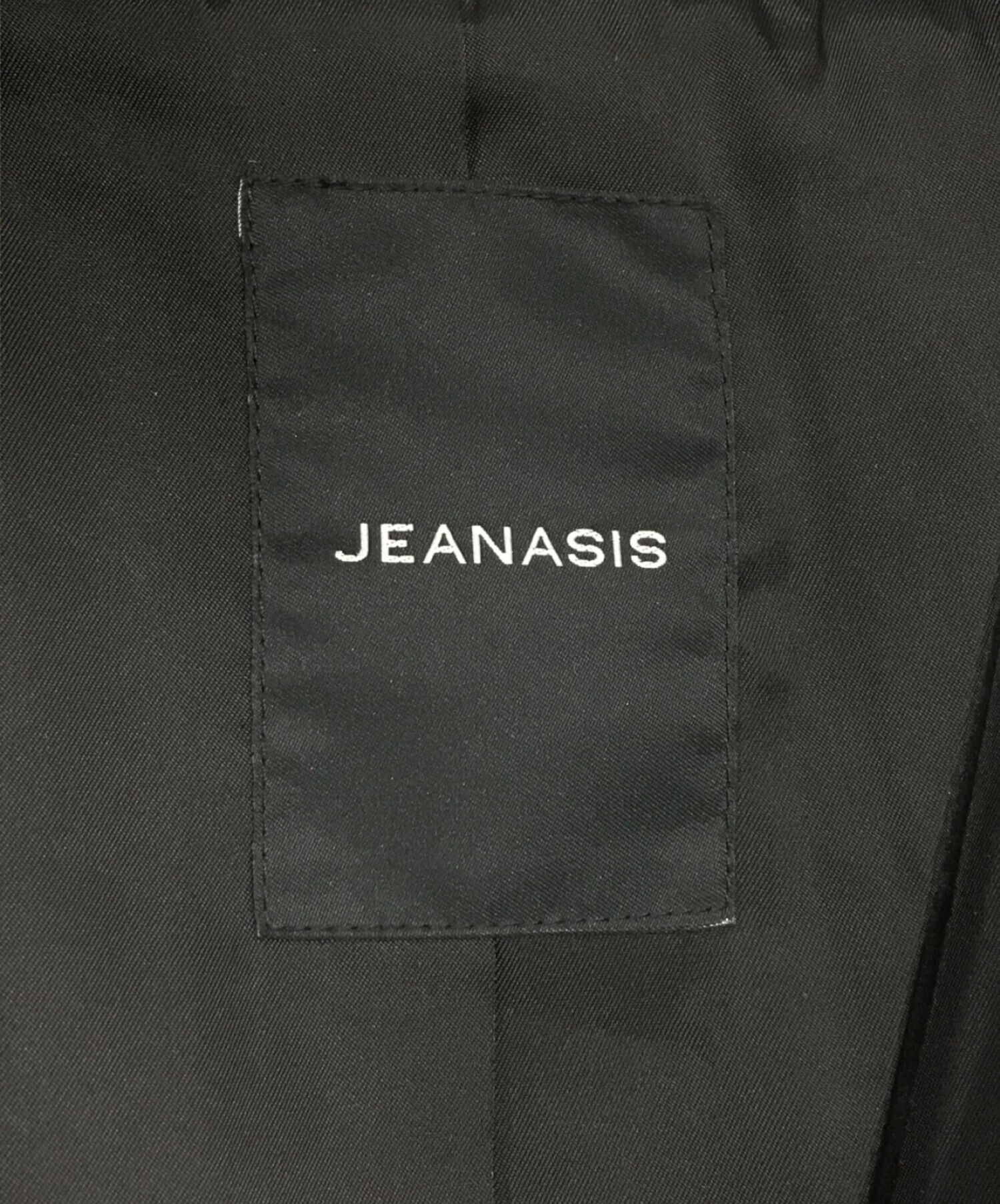 中古・古着通販】JEANASIS (ジーナシス) ウールビーバースタンドカラー