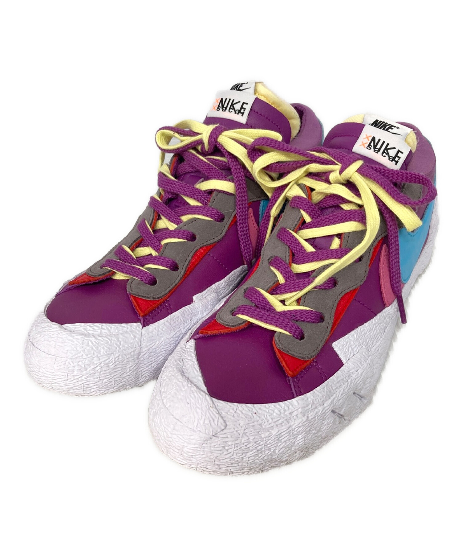 売上特価 KAWS × sacai × Nike Blazer Low Purple Dusk カウズ | tonky.jp