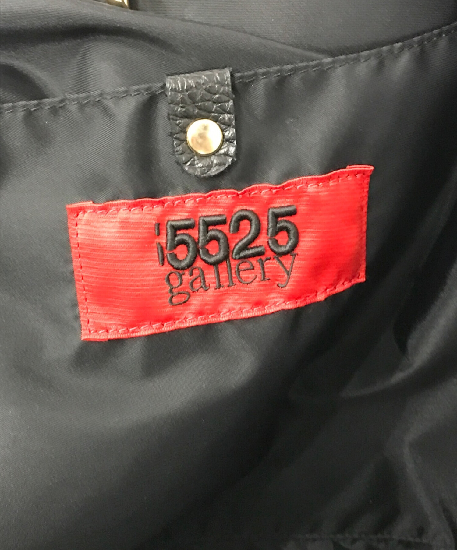 5525gallery×PORTER (5525ギャラリー×ポーター) レザートートバッグ ブラック