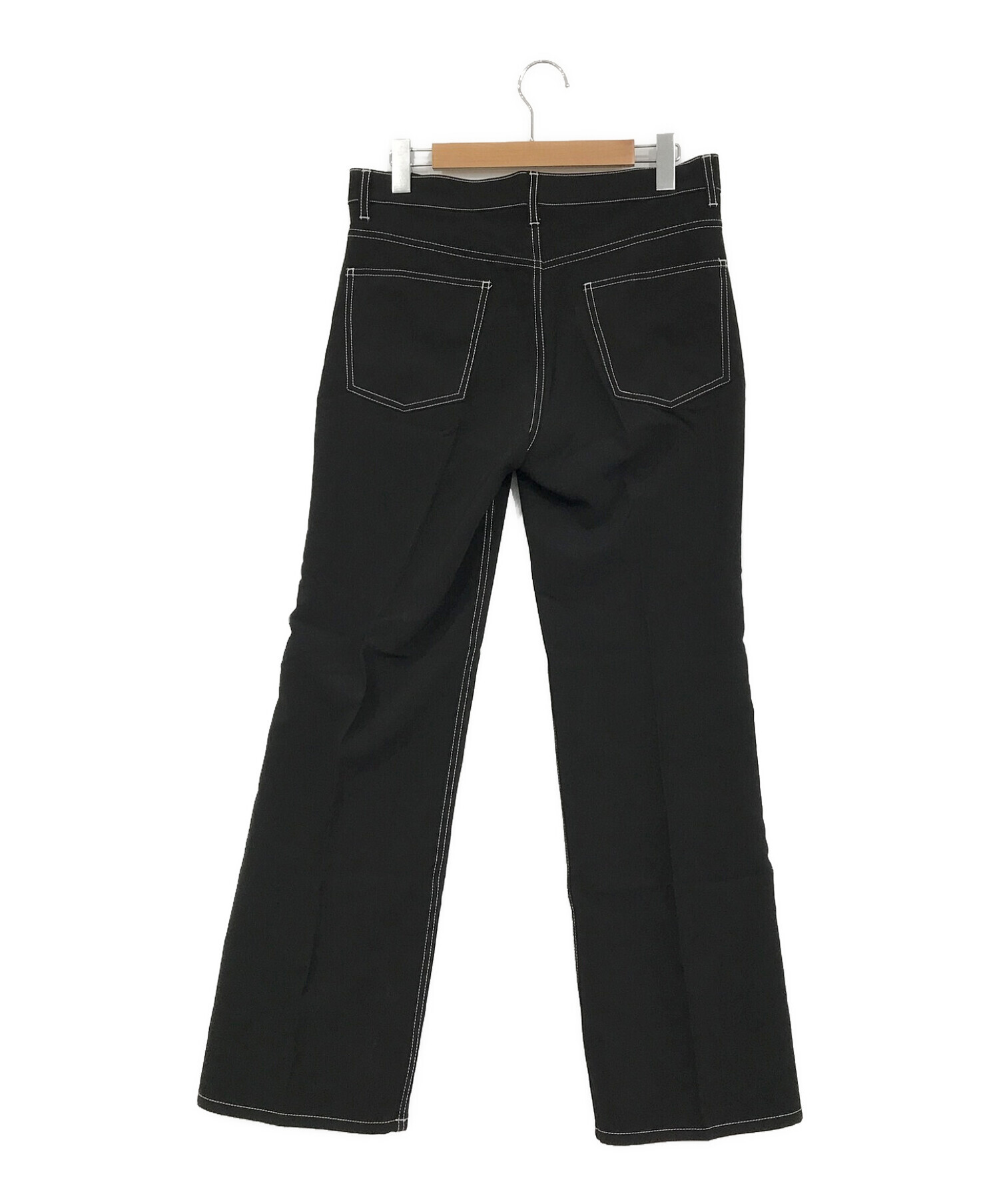 Vaporize (ヴェイパライズ) Stitch Cut Shoe Pants ブラック サイズ:SIZE　L 未使用品