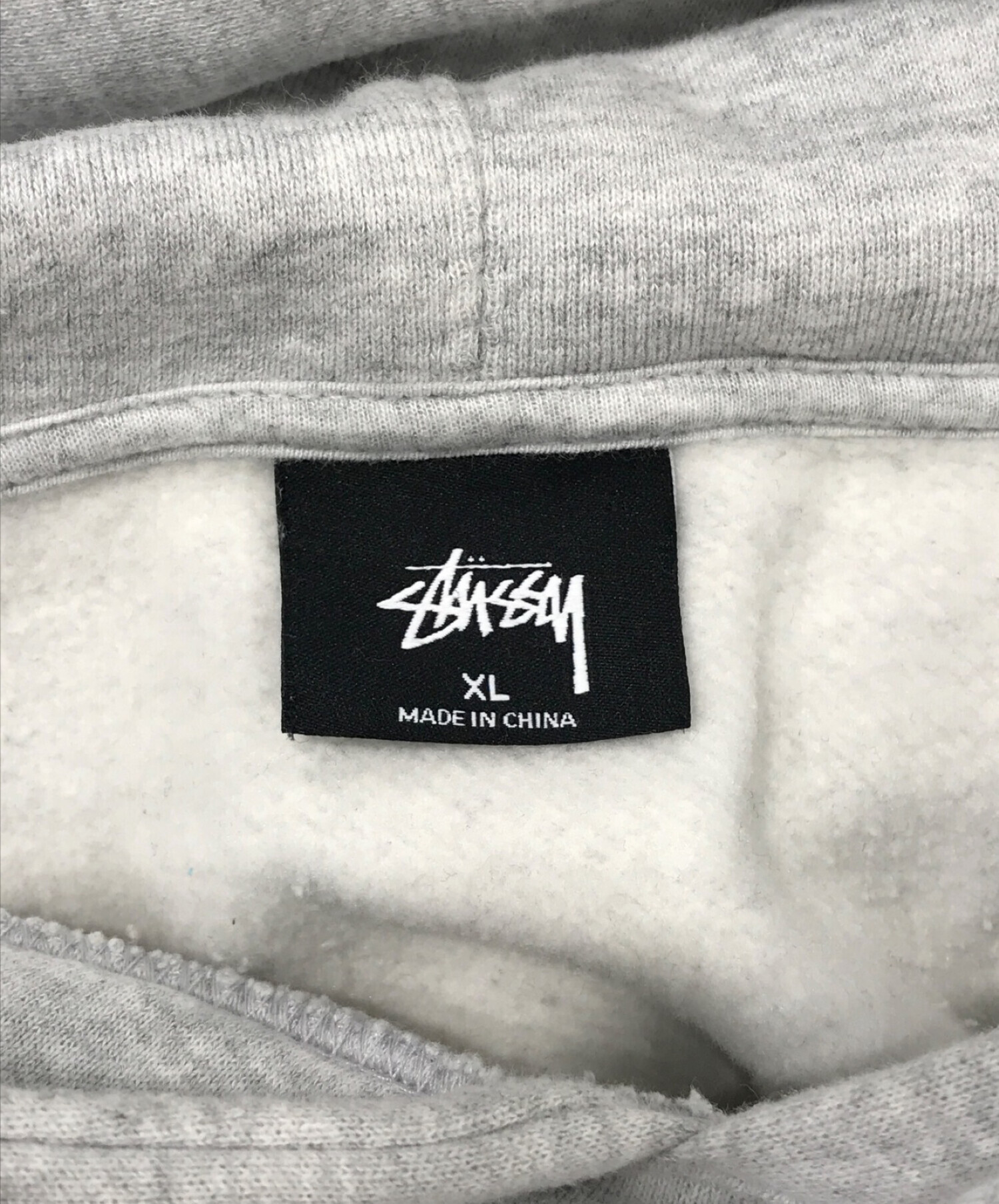 stussy (ステューシー) プルオーバーパーカー グレー サイズ:SIZE XL