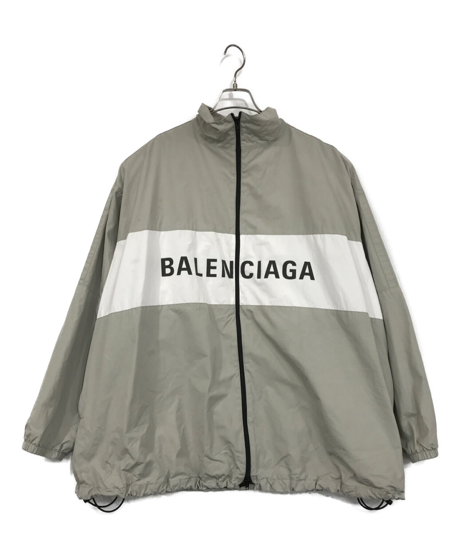 BALENCIAGA (バレンシアガ) トラックジャケット グレー サイズ:SIZE　S