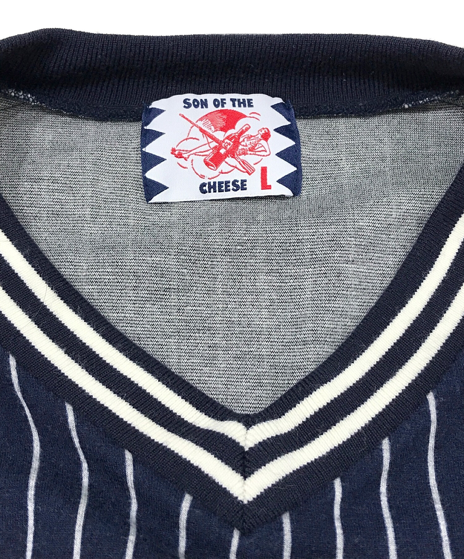 son of the cheese (（サノバチーズ）) ストタイプスウェット ネイビー サイズ:SIZE　L