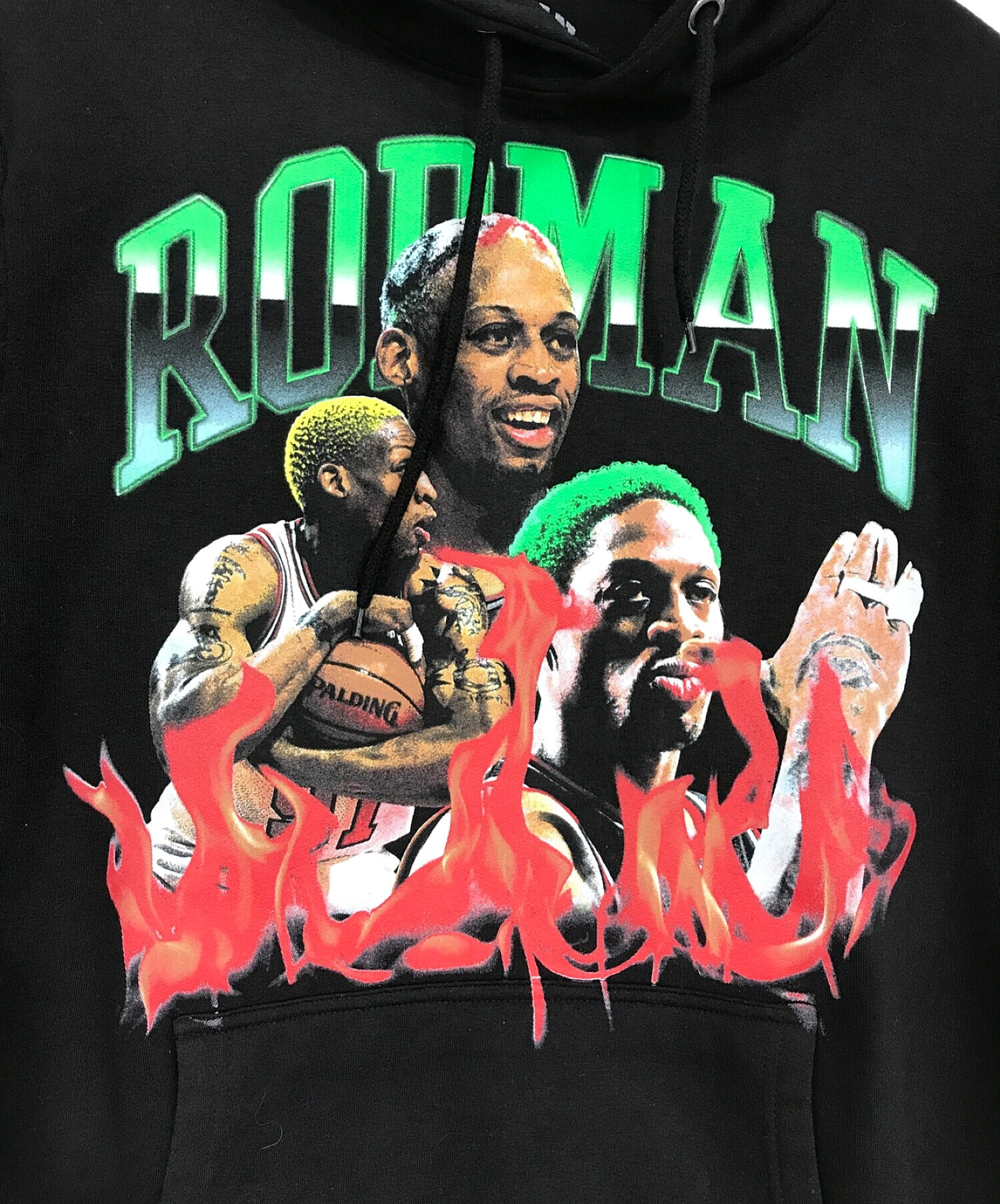 RODMAN (ロッドマン) プルオーバーパーカー ブラック サイズ:SIZE　L