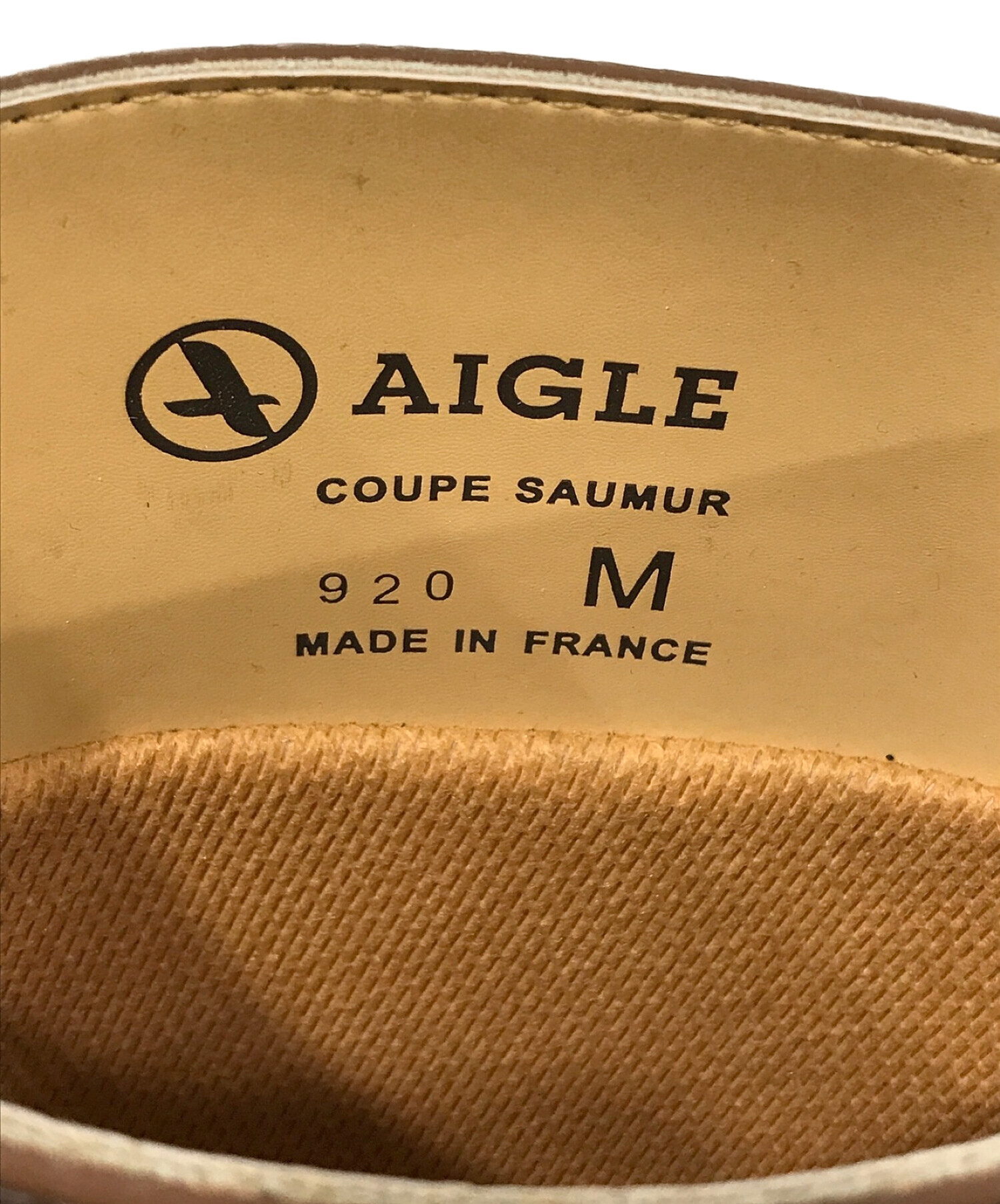 中古・古着通販】AIGLE (エーグル) レインブーツ ブラウン サイズ:SIZE