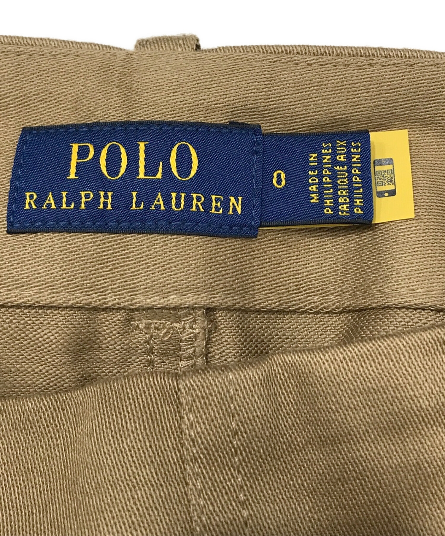 POLO RALPH LAUREN (ポロ・ラルフローレン) タイトスカート ベージュ サイズ:SIZE 0