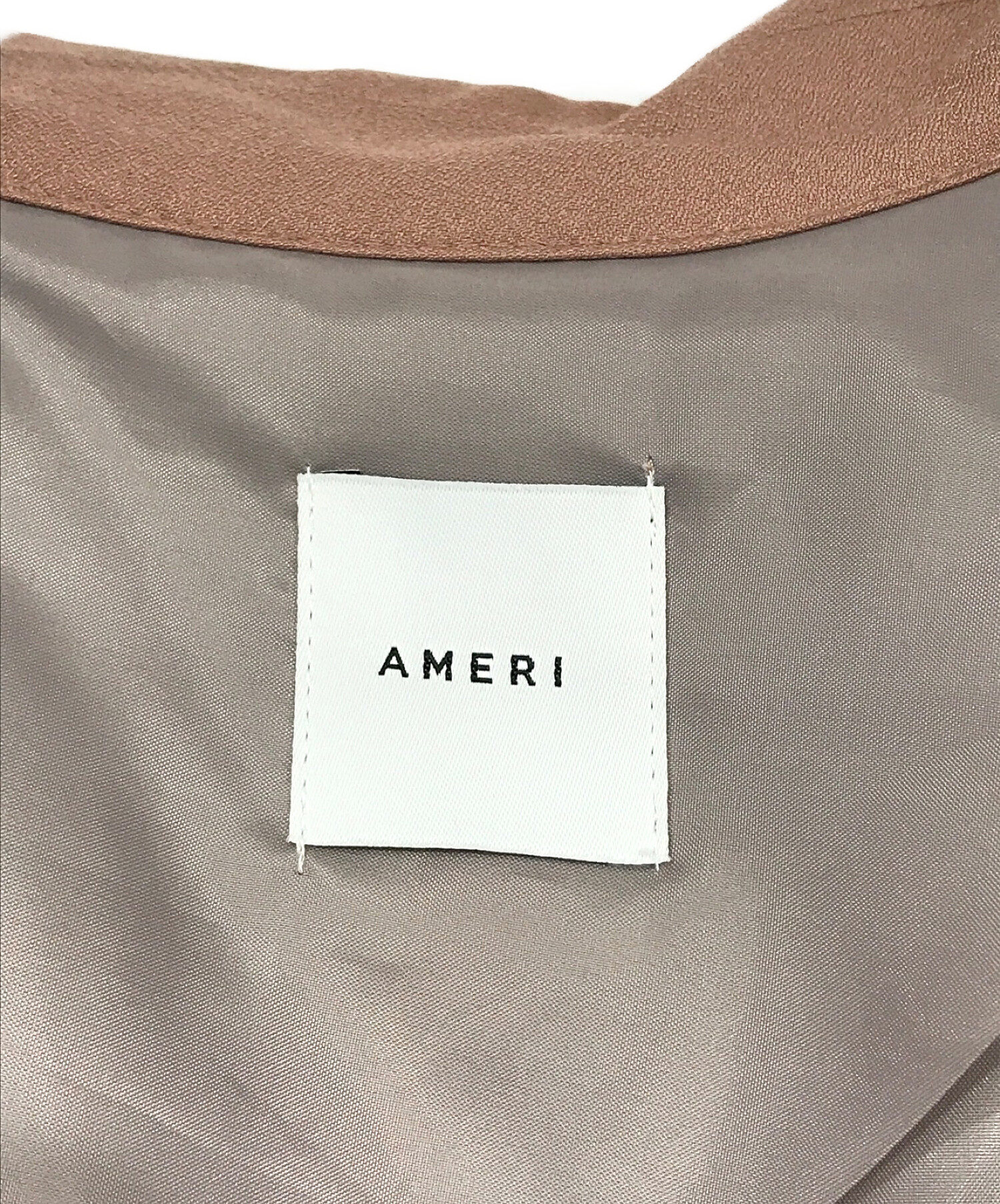 中古・古着通販】Ameri (アメリ) OLIVE BACK FRILL JK ピンク サイズ