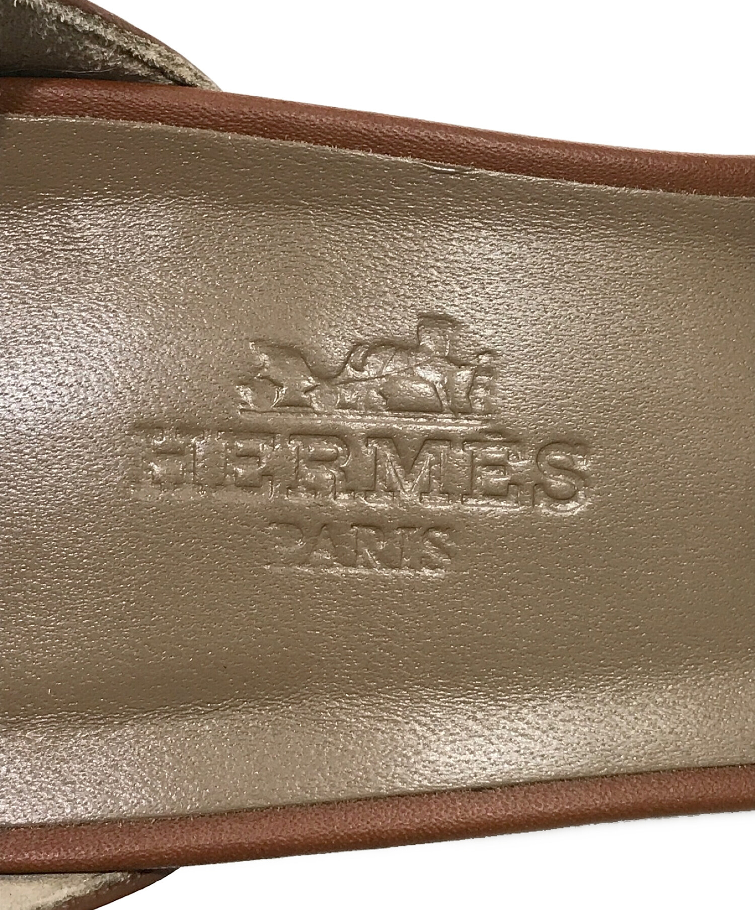 日本公式店 エルメスサンダル HERMESサンダル サイズ35 ウェッジソール