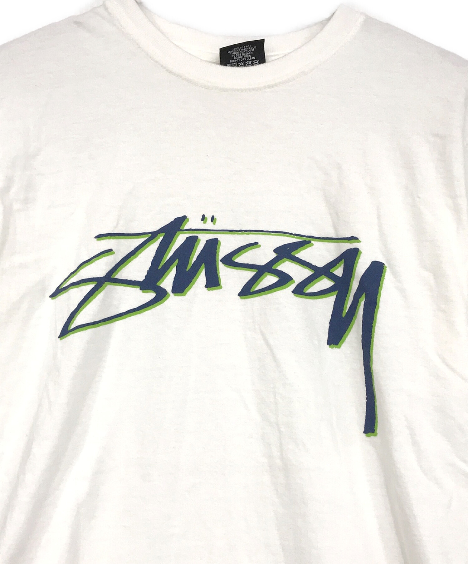 stussy (ステューシー) Tシャツ ホワイト サイズ:SIZE　S